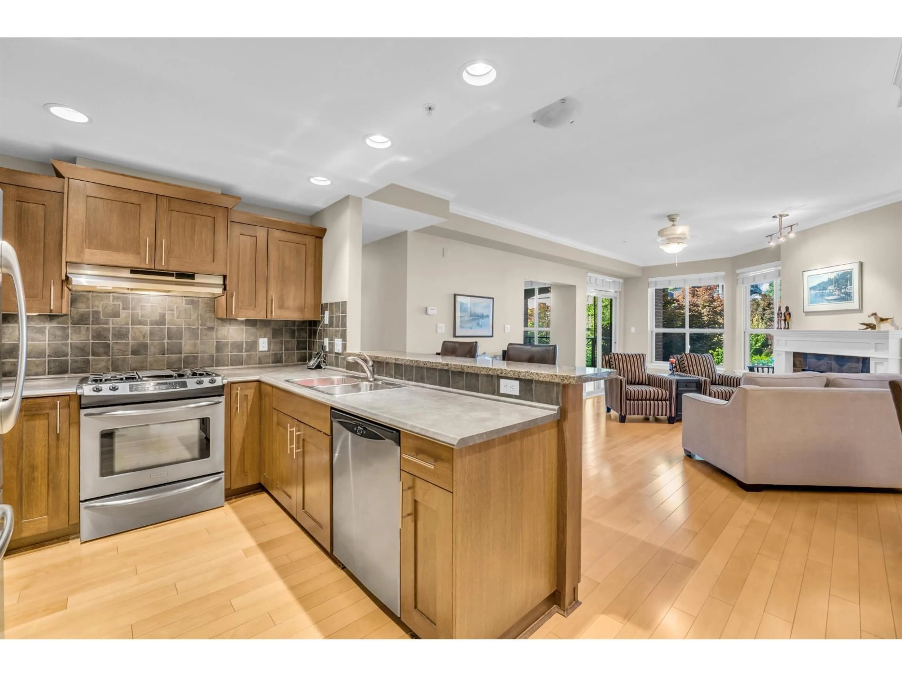 Open concept kitchen, unknown for 203 - 1787 154TH, Surrey British Columbia V4A4S1