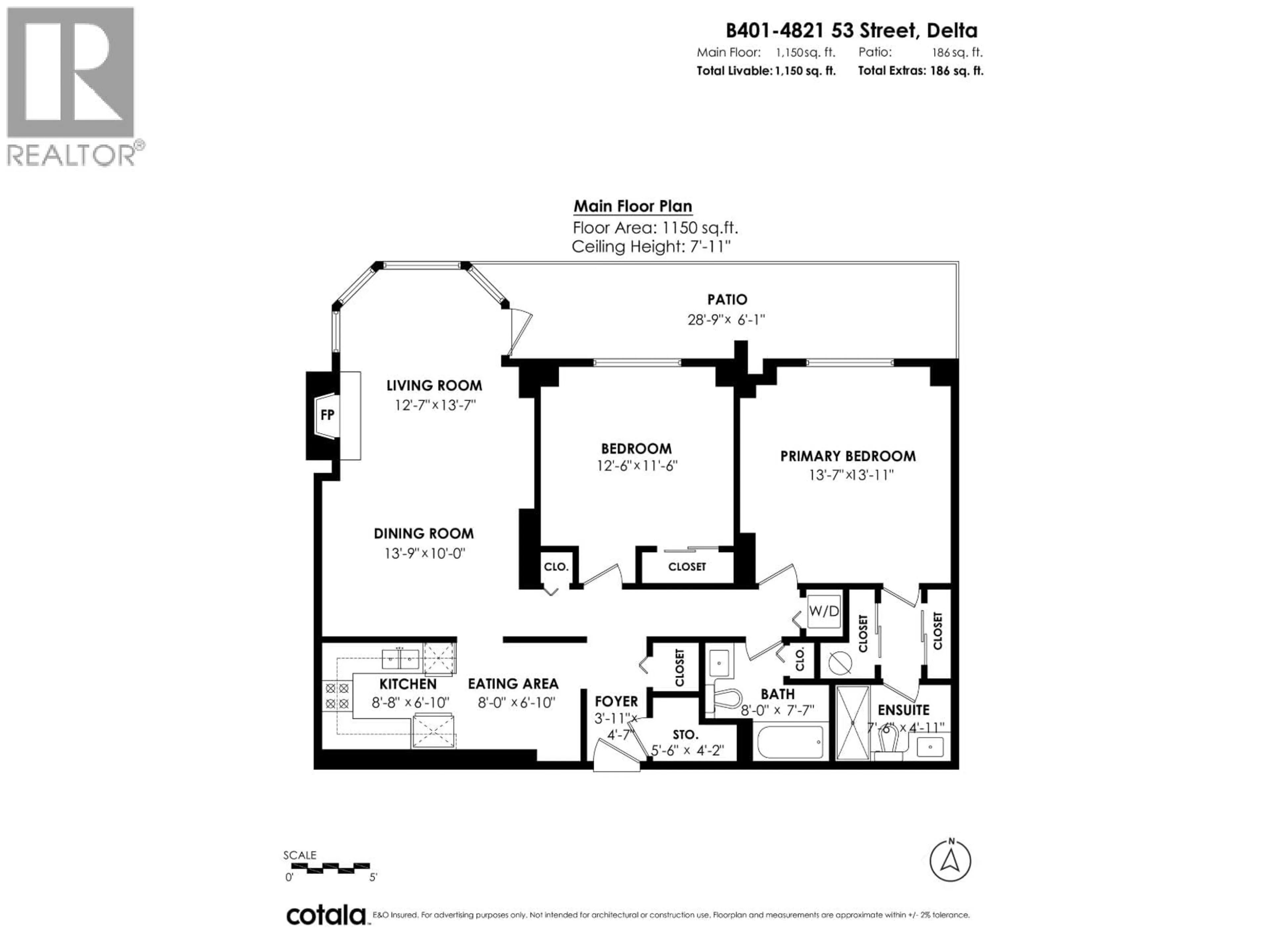 Floor plan for 5022 MARINER PLACE, Delta British Columbia V4K4J4