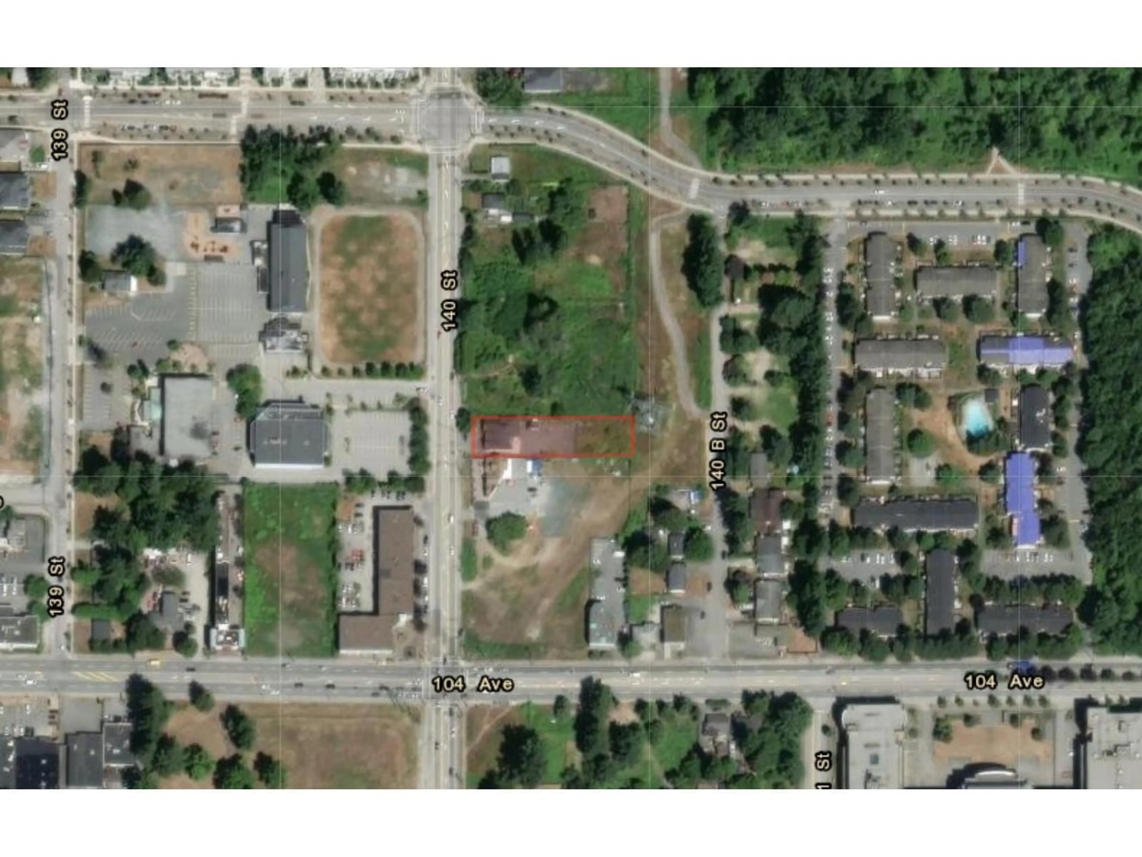 Picture of a map for 10462 140, Surrey British Columbia V3T4N5