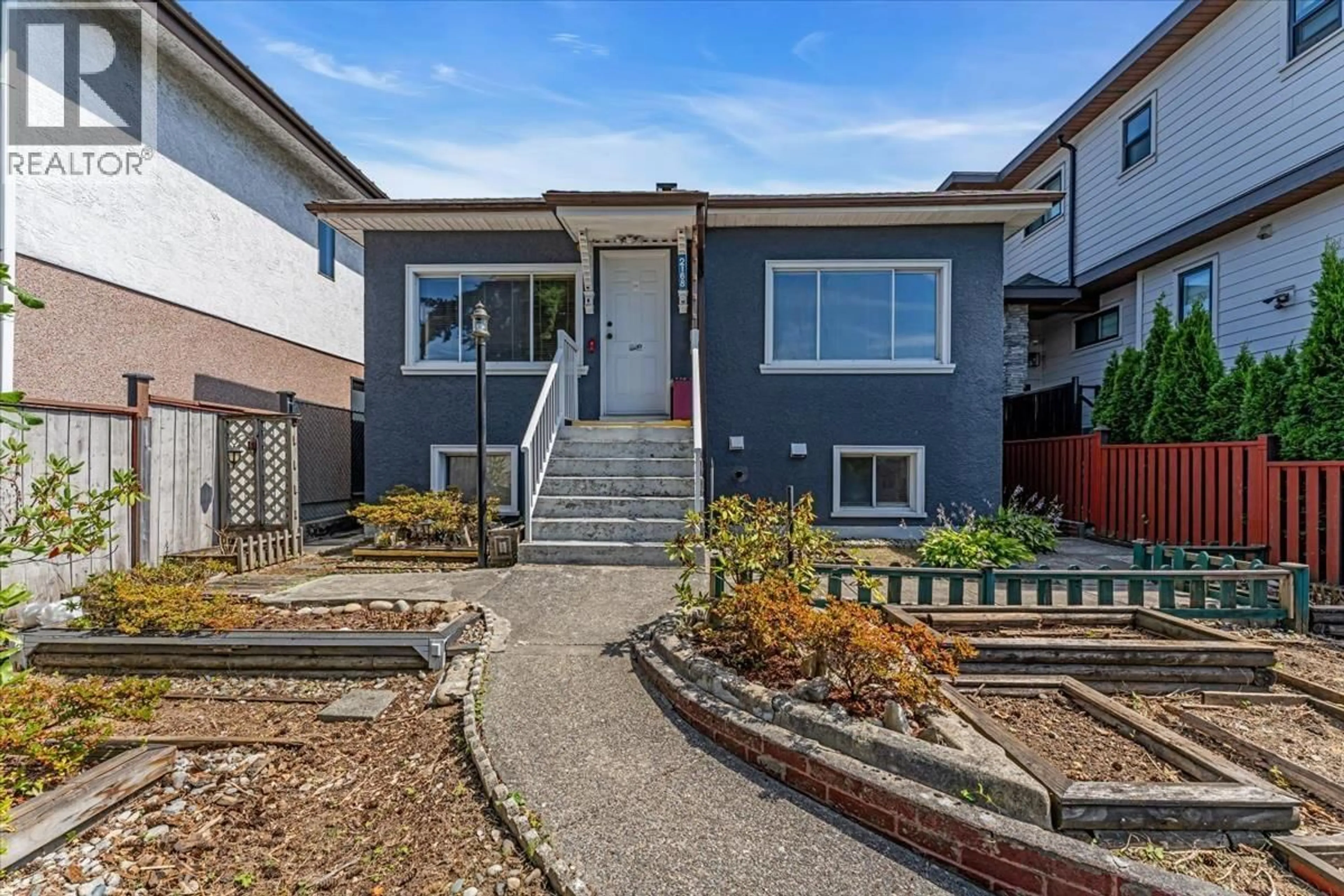 Home with vinyl exterior material, street for 2168 RENFREW STREET, Vancouver British Columbia V5M3J5