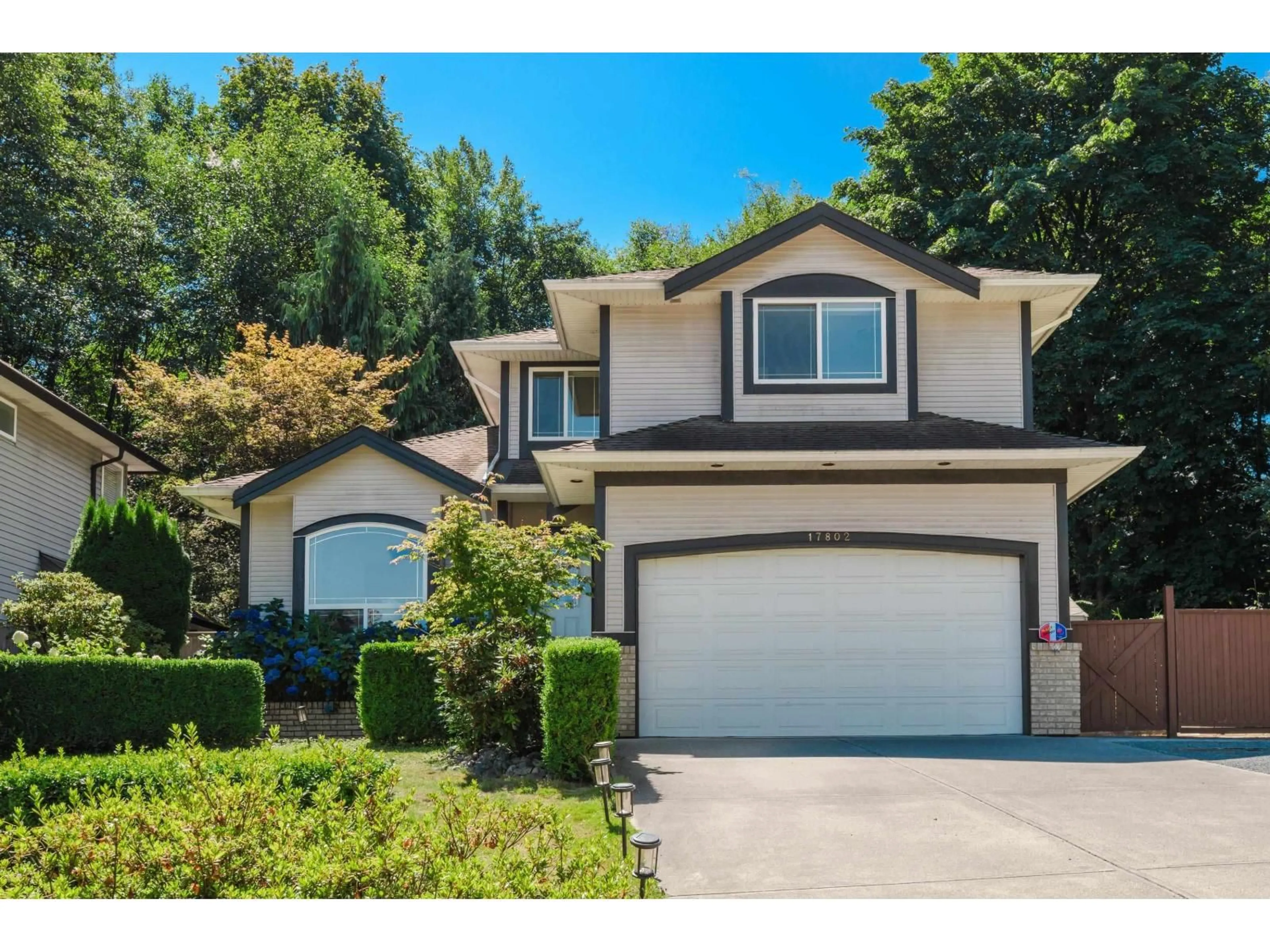 Home with vinyl exterior material, street for 17802 100A, Surrey British Columbia V4N5C8