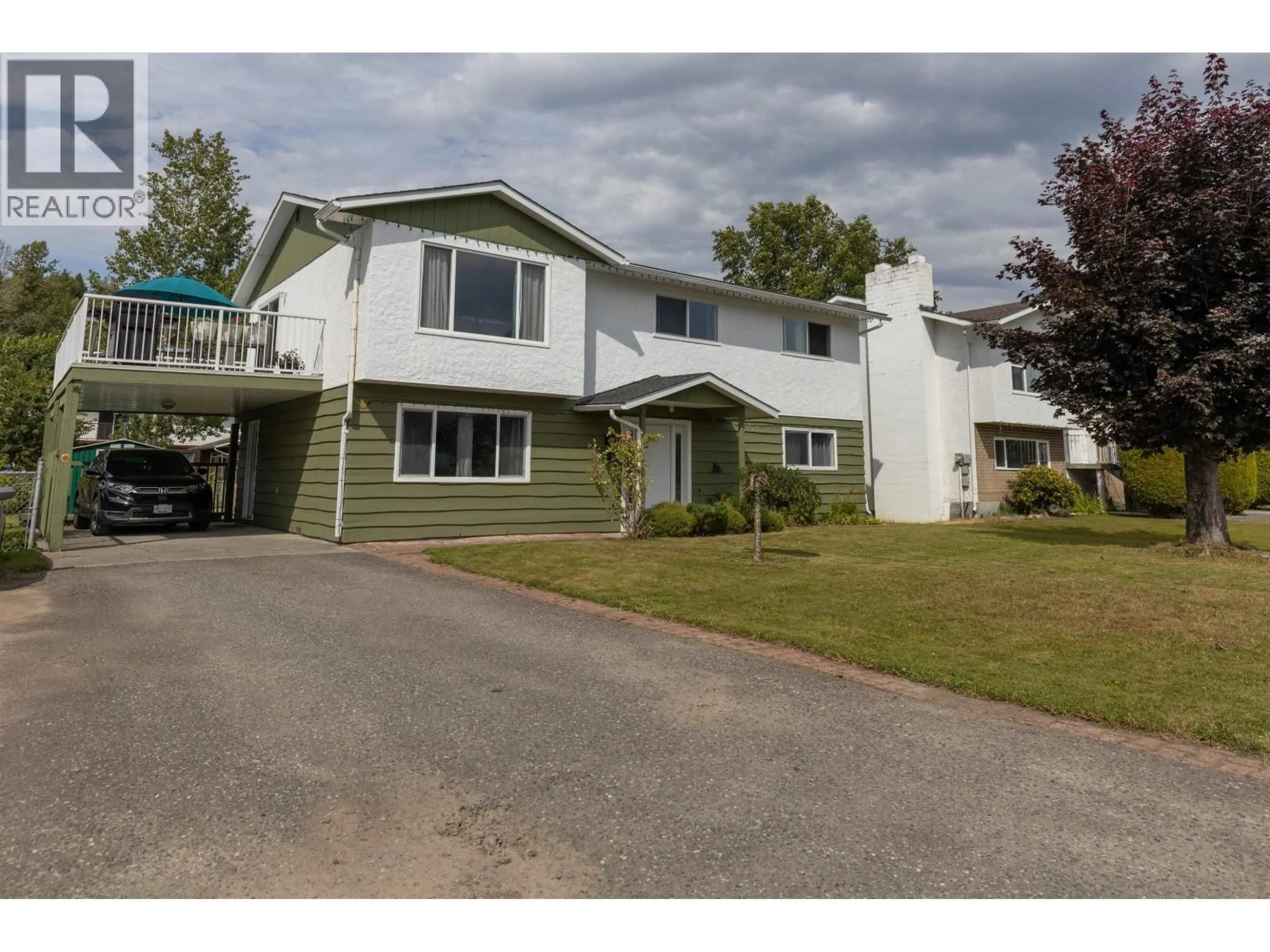 A pic from outside/outdoor area/front of a property/back of a property/a pic from drone, street for 4912 LABELLE AVENUE, Terrace British Columbia V8G4M8