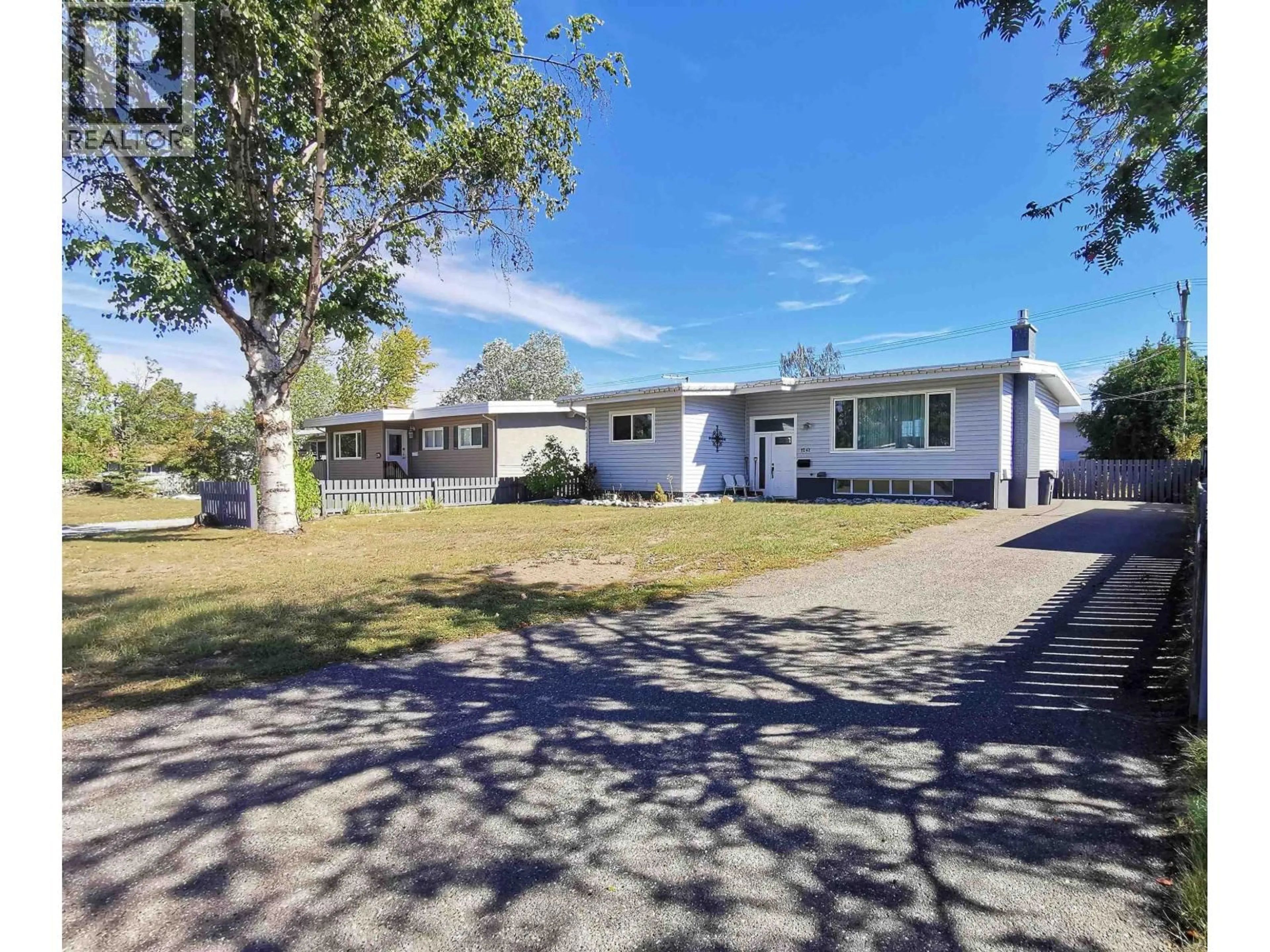A pic from outside/outdoor area/front of a property/back of a property/a pic from drone, street for 1242 CARNEY STREET, Prince George British Columbia V2M2L2