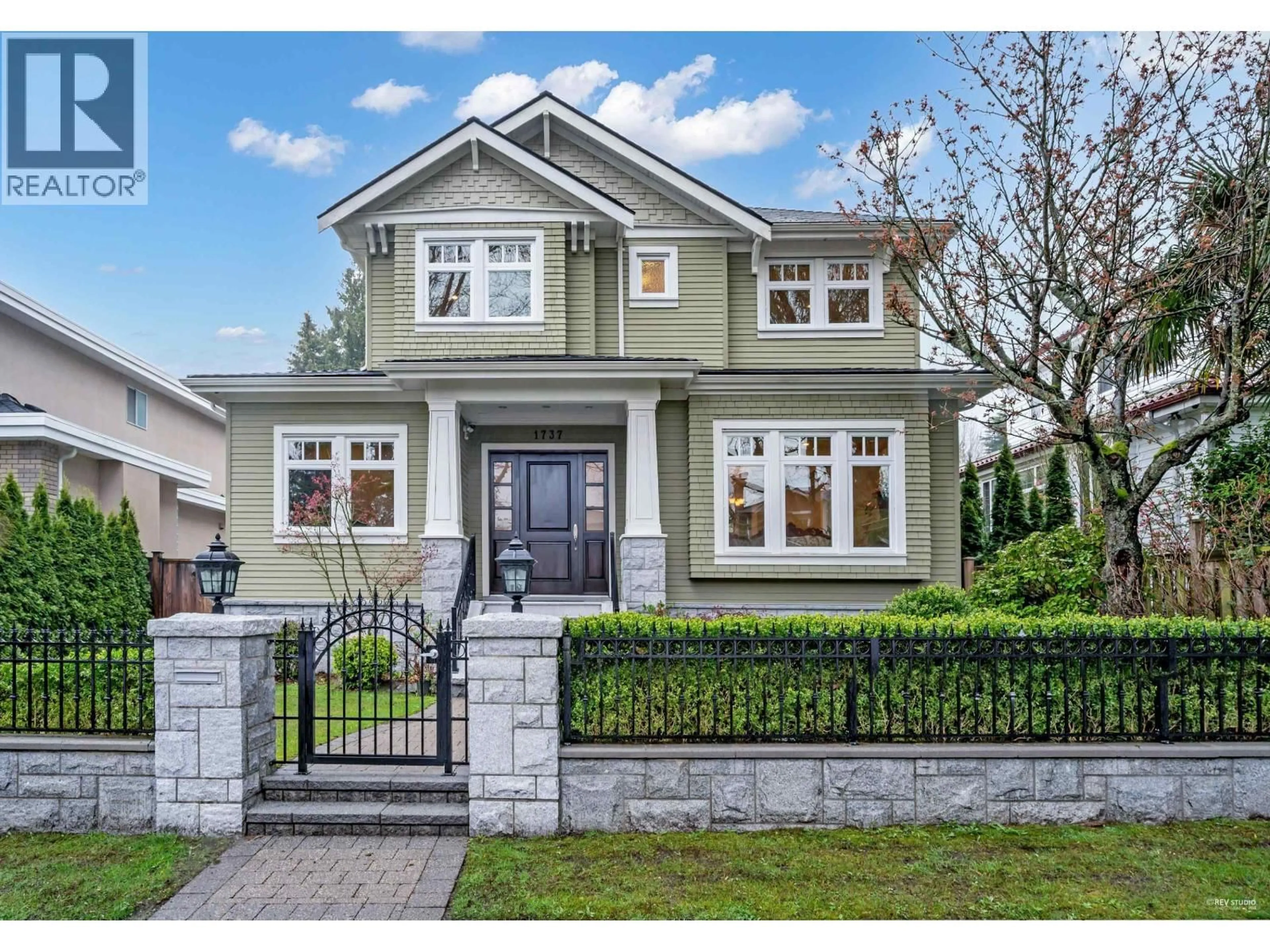 Home with vinyl exterior material, street for 1737 63RD AVENUE, Vancouver British Columbia V6P2H7