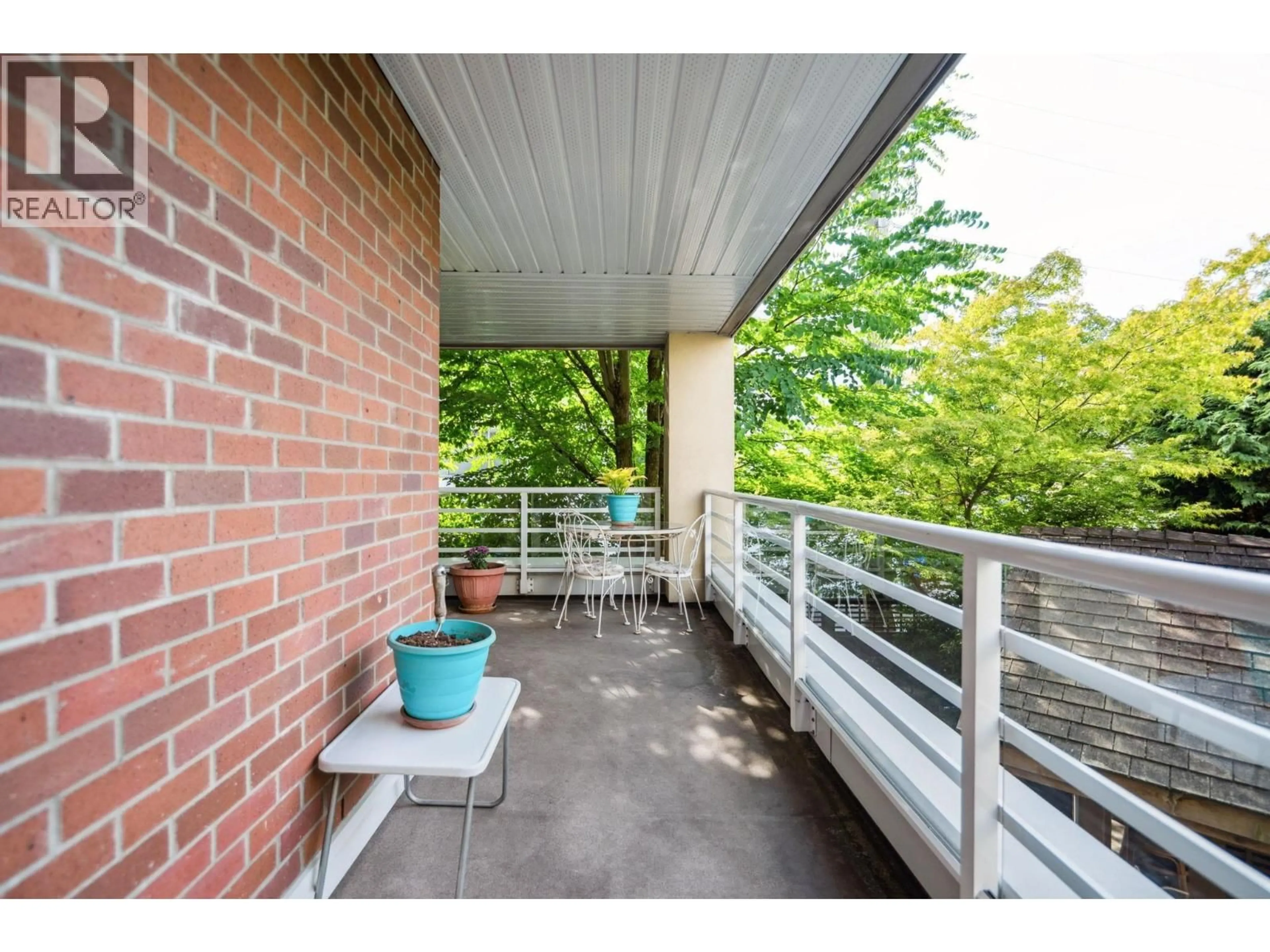 Balcony in the apartment, unknown for 203 - 2105 42ND AVENUE, Vancouver British Columbia V6M2B7