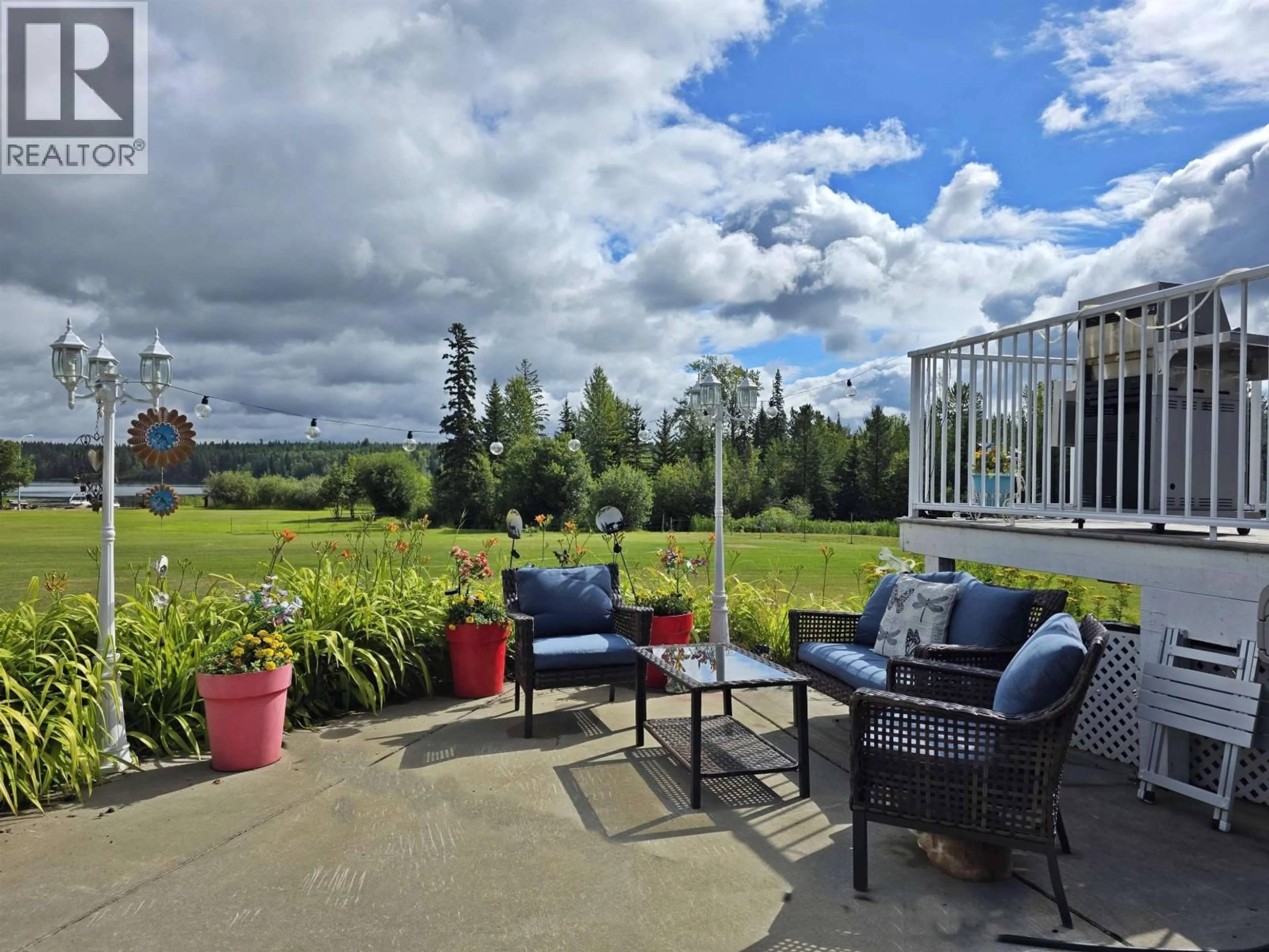 Patio, water/lake/river/ocean view for 4812 TEN MILE LAKE ROAD, Quesnel British Columbia V2J6X1