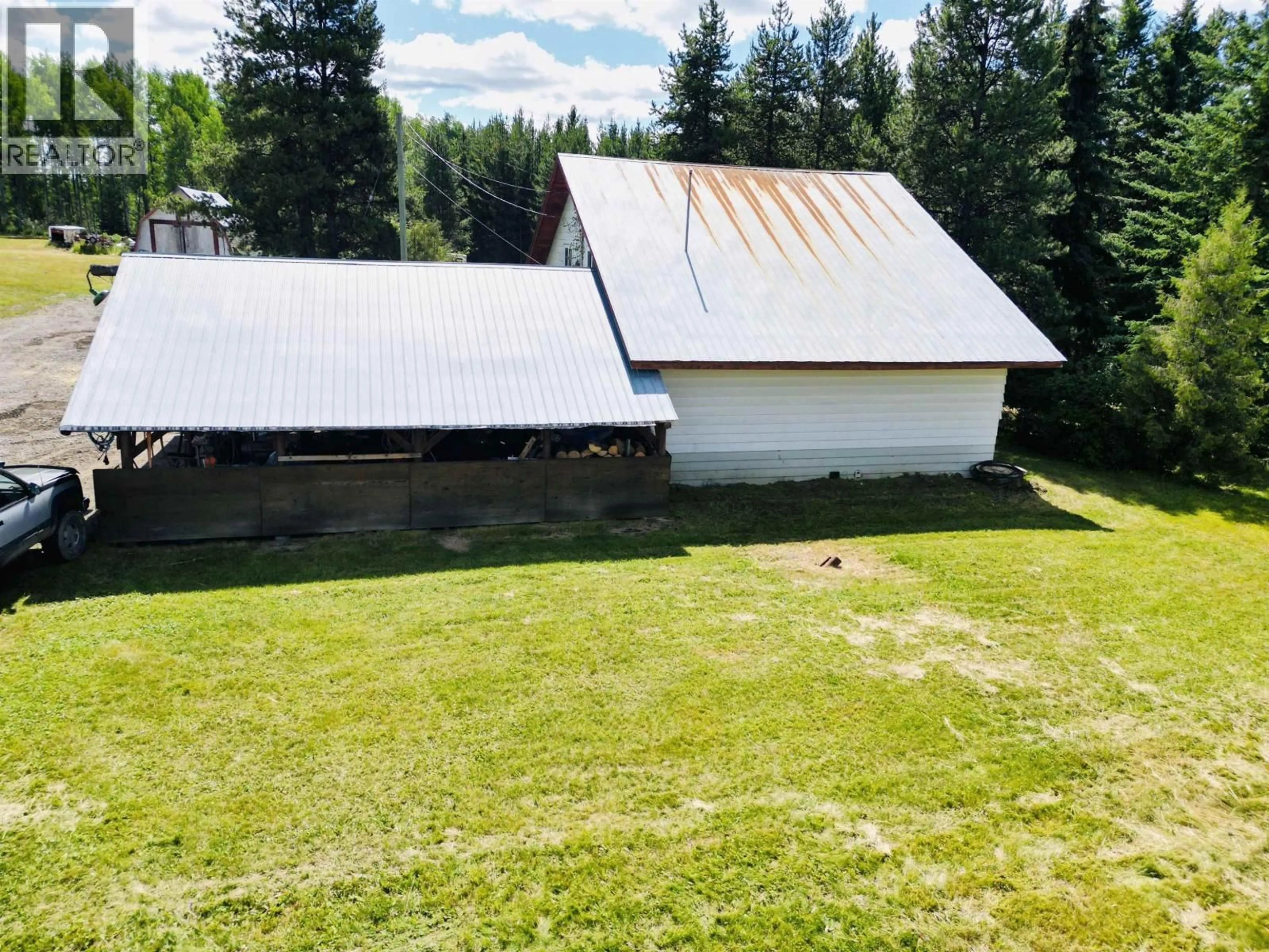 A pic from outside/outdoor area/front of a property/back of a property/a pic from drone, building for 7349 PERRY ROAD, Burns Lake British Columbia V0J1E0