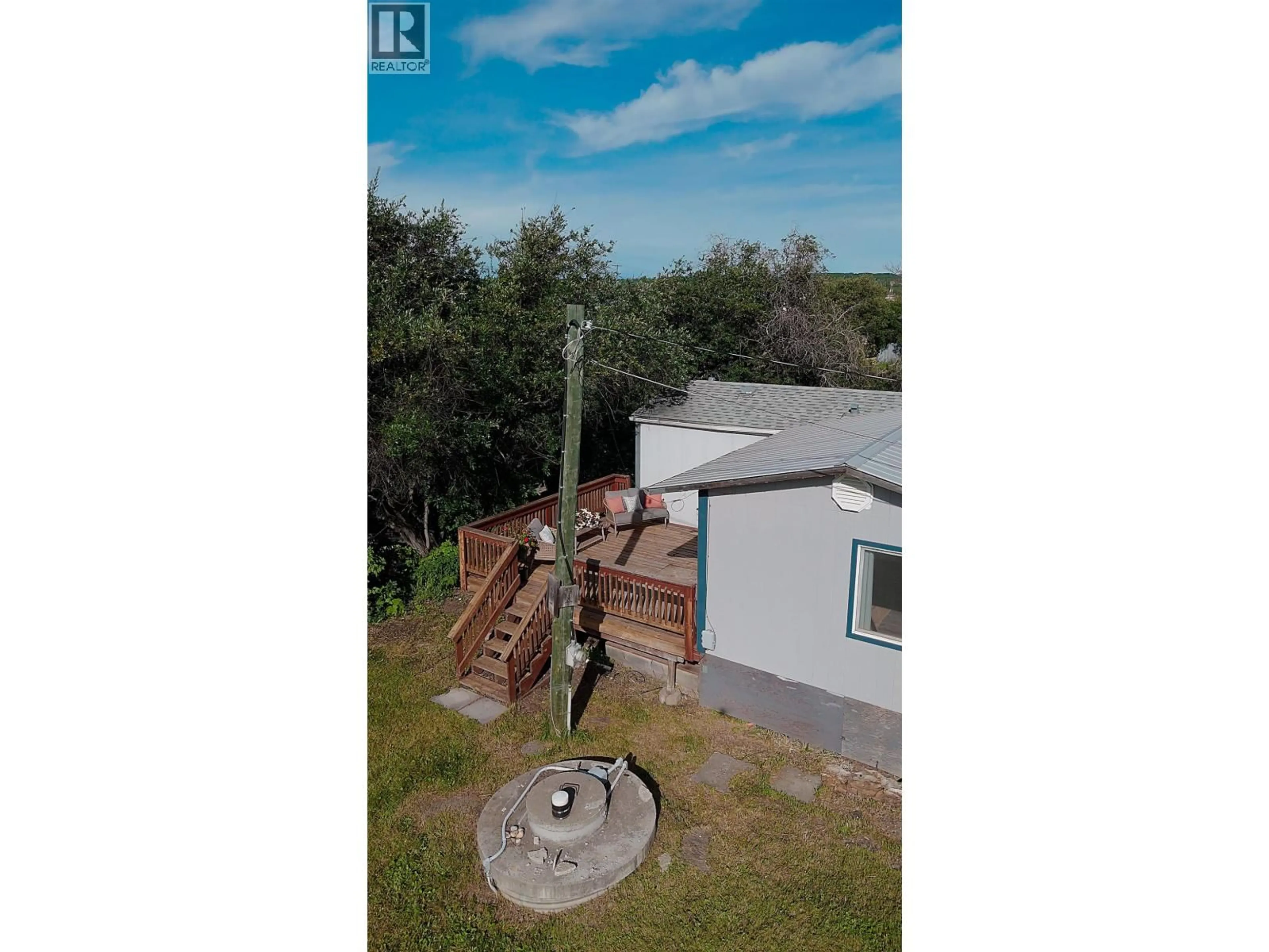 A pic from outside/outdoor area/front of a property/back of a property/a pic from drone, unknown for 12478 RIMROCK DRIVE, Charlie Lake British Columbia V0C1H0