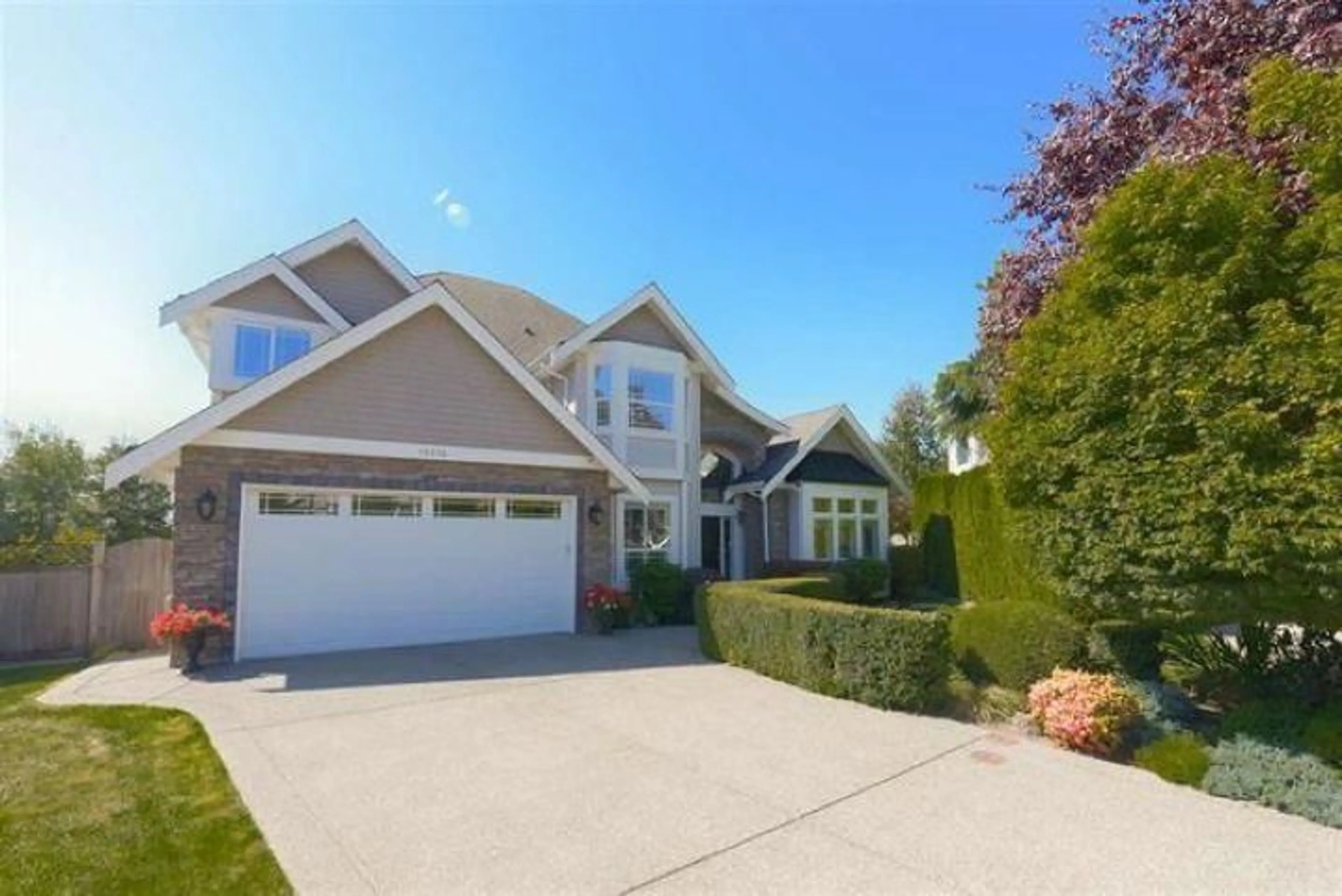 Home with vinyl exterior material, street for 16266 58A, Surrey British Columbia V3S4Y5