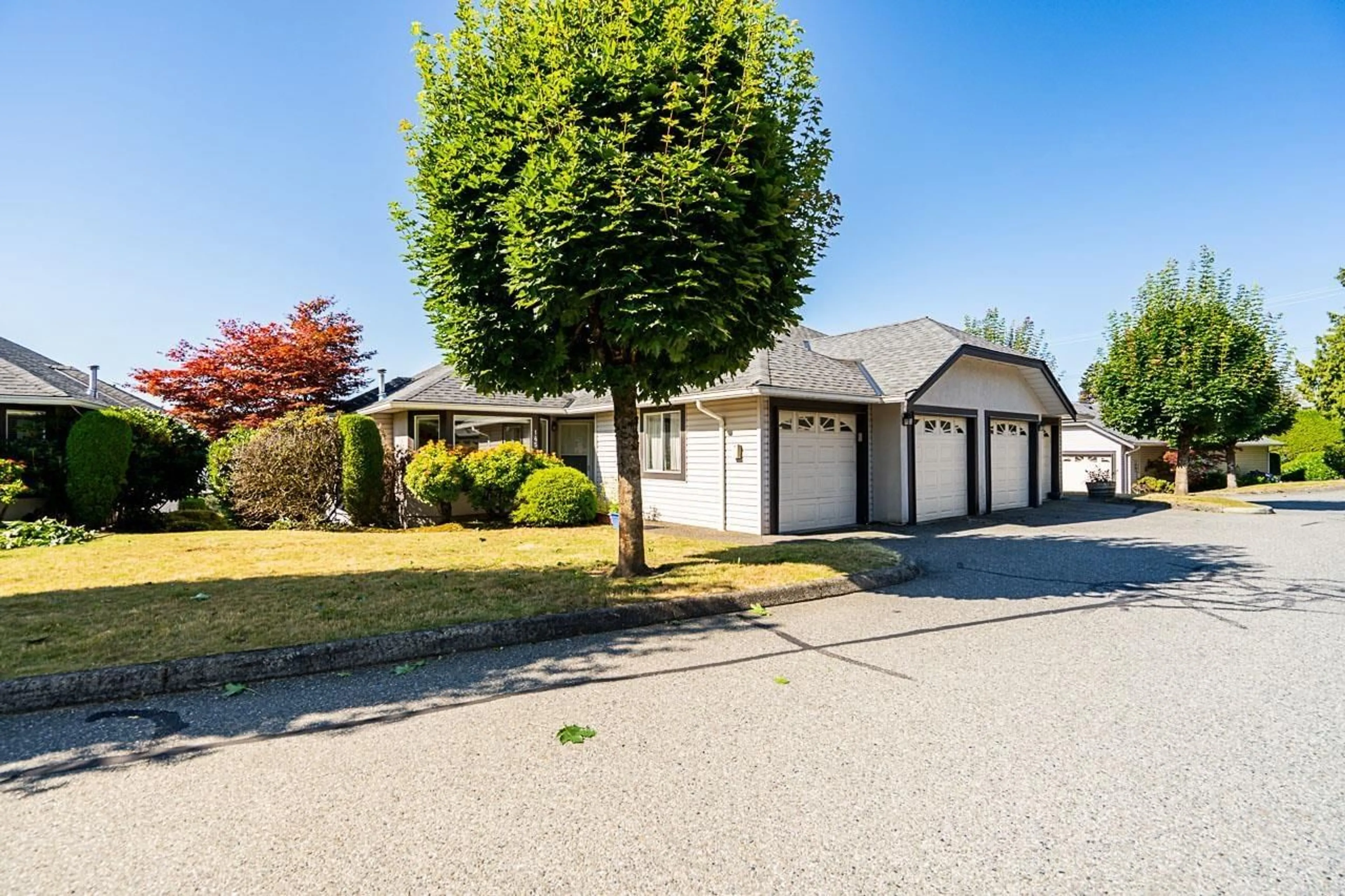 A pic from outside/outdoor area/front of a property/back of a property/a pic from drone, street for 165 - 3160 TOWNLINE, Abbotsford British Columbia V2T5P4