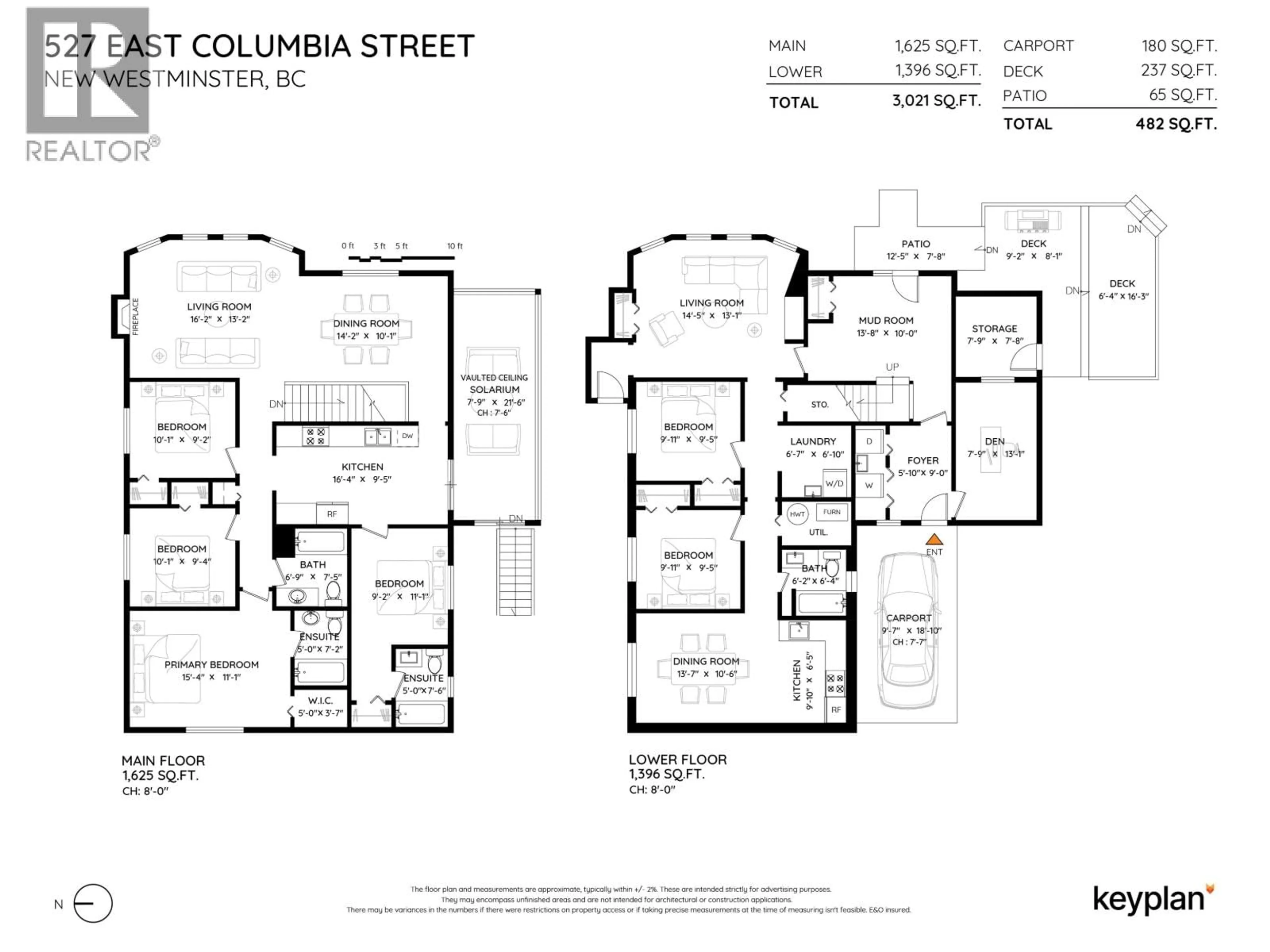 Floor plan for 527 COLUMBIA STREET, New Westminster British Columbia V3L3X8