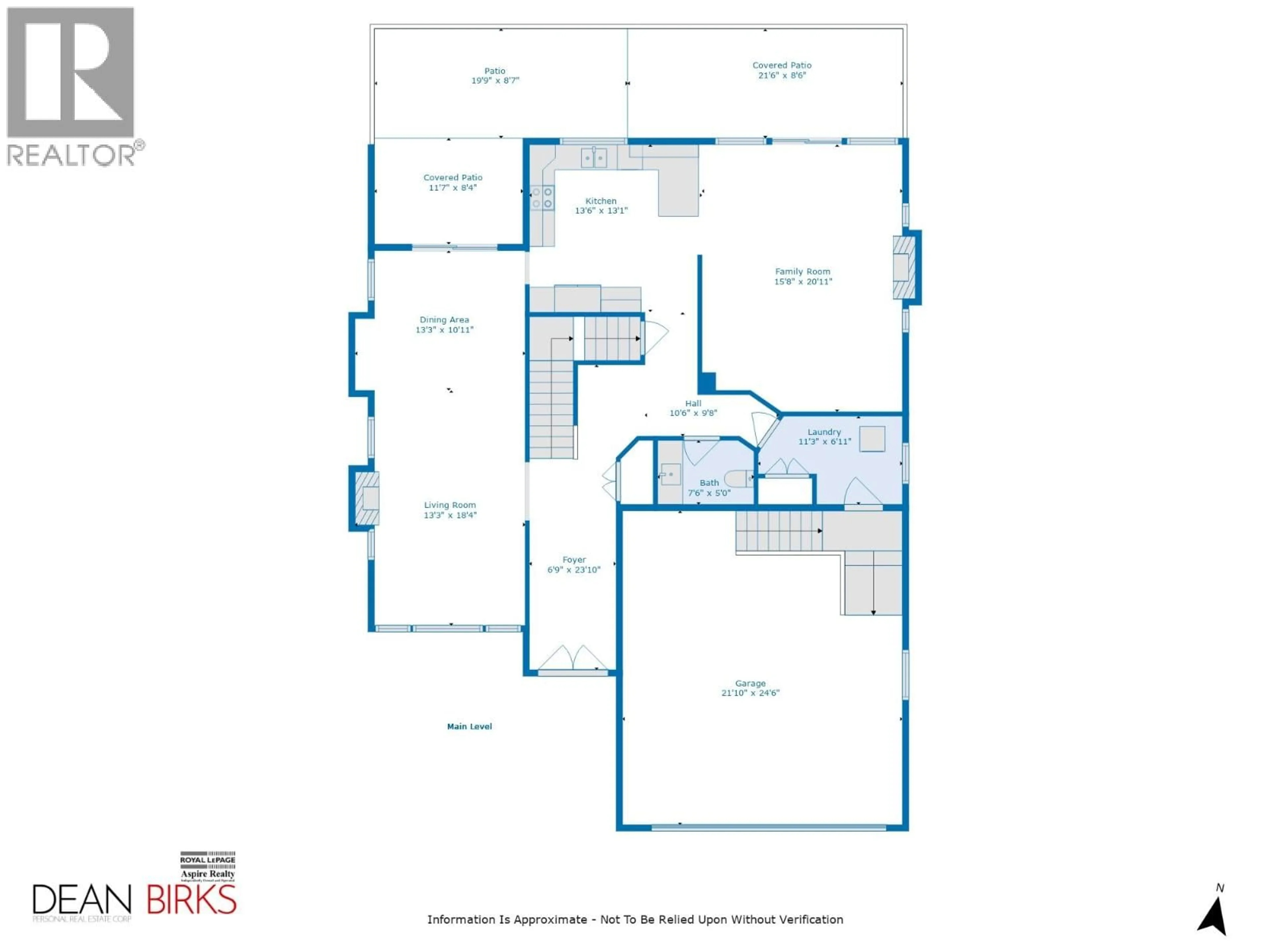 Floor plan for 1218 ORIZABA COURT, Prince George British Columbia V2N0B7