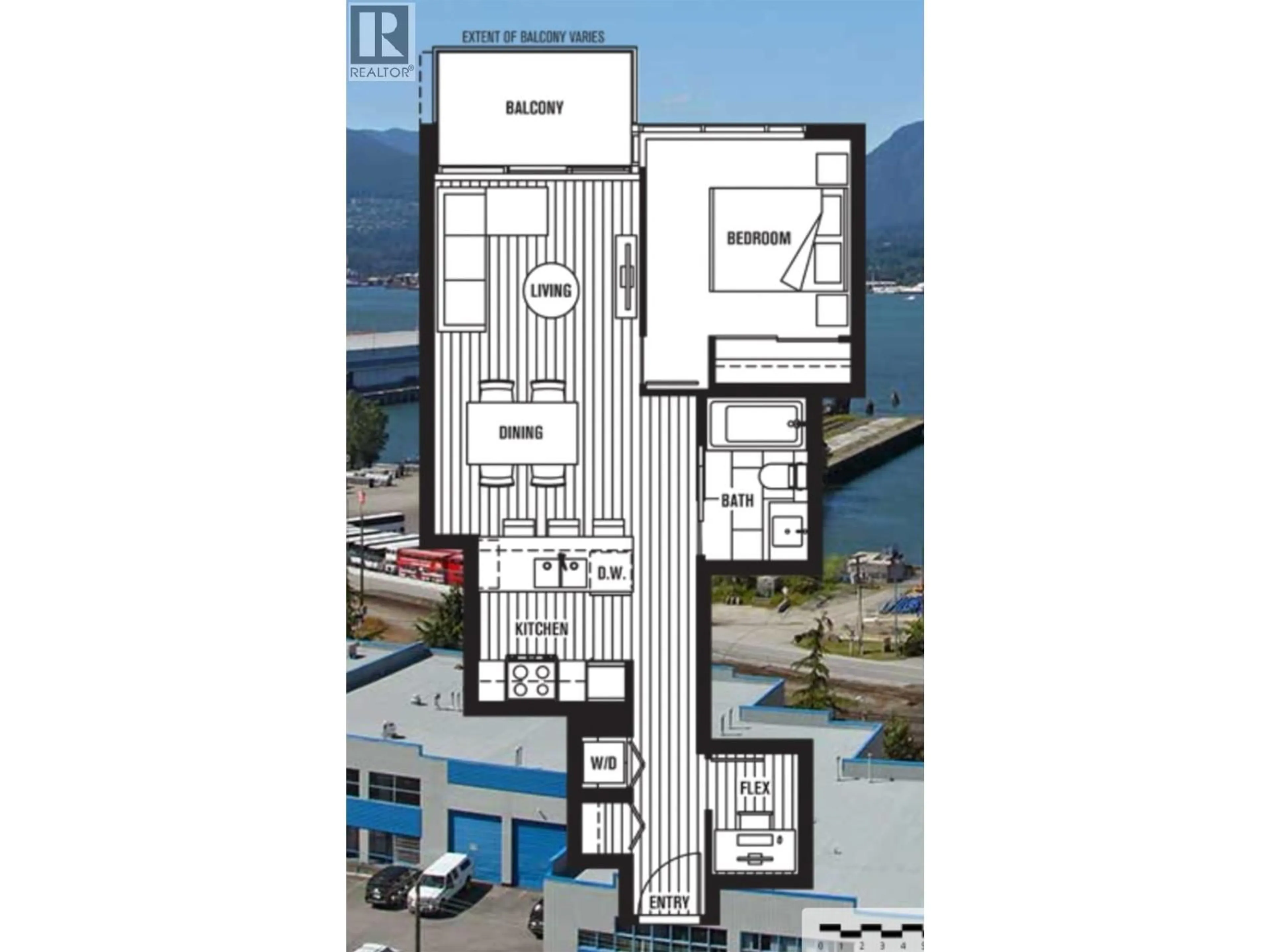 Floor plan for PH8 - 955 HASTINGS STREET, Vancouver British Columbia V6A0G8