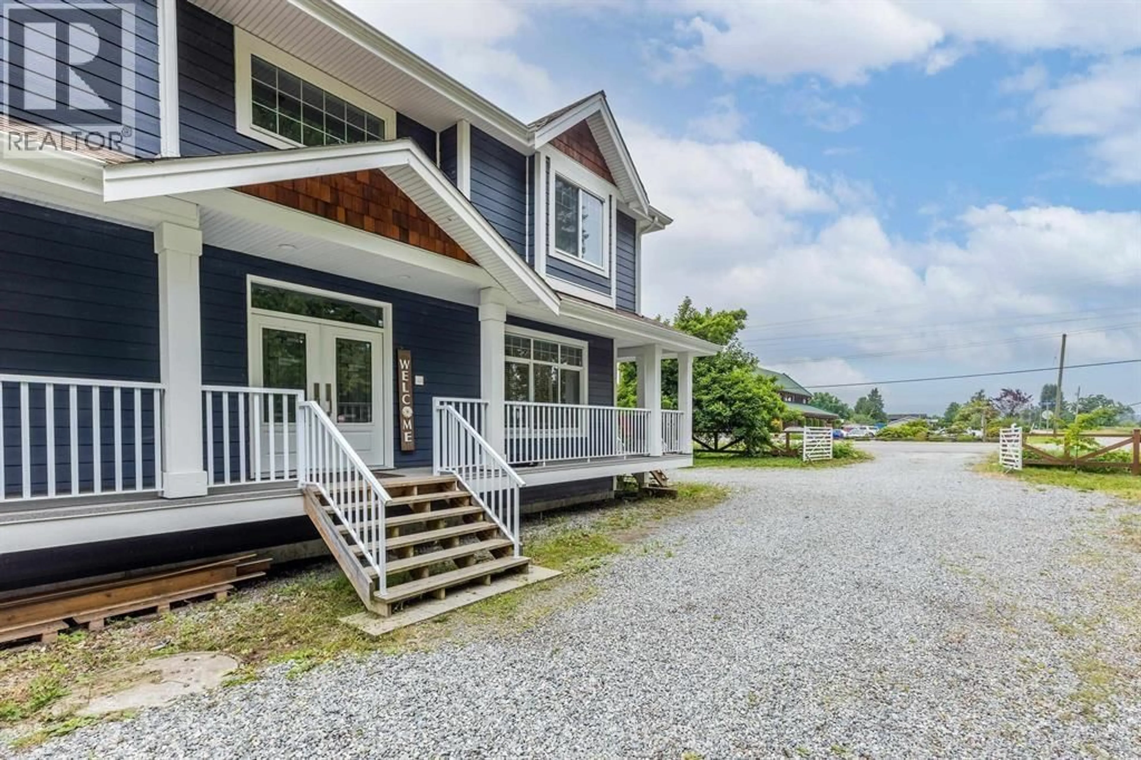 Home with vinyl exterior material, water/lake/river/ocean view for 18390 OLD DEWDNEY TRUNK ROAD, Pitt Meadows British Columbia V3Y2R9