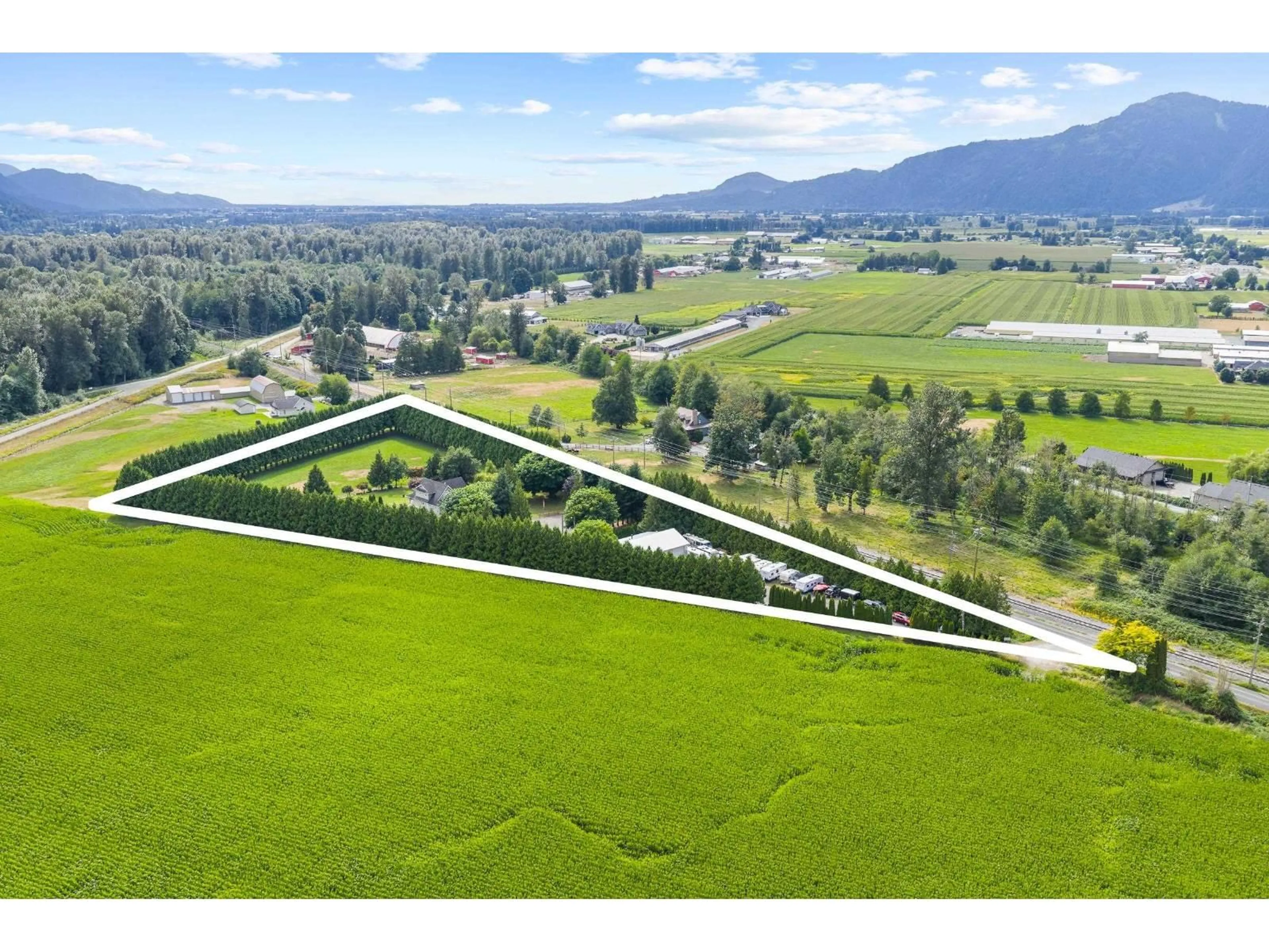A pic from outside/outdoor area/front of a property/back of a property/a pic from drone, mountain view for 5400 SPURLINE ROAD, Sardis - Greendale British Columbia V2R4B4