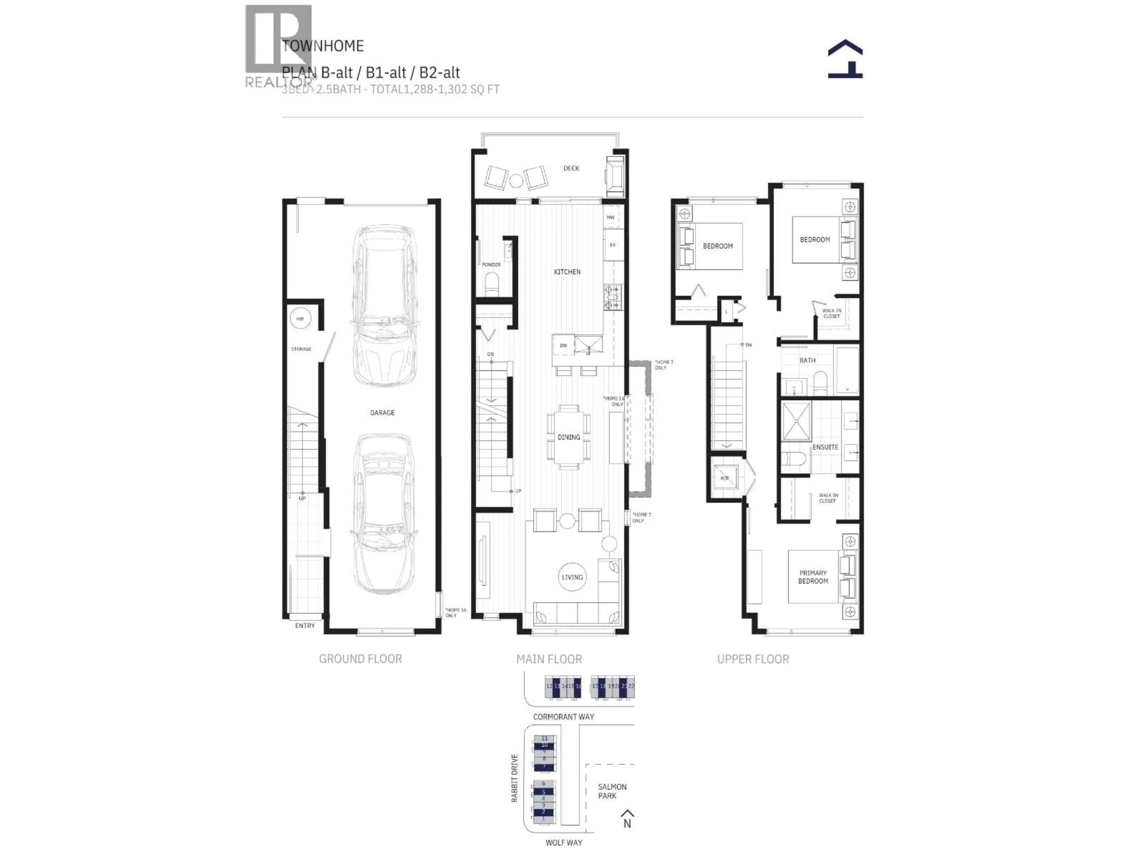 Floor plan for 5 - 4230 CORMORANT WAY, Tsawwassen British Columbia V4M0G7