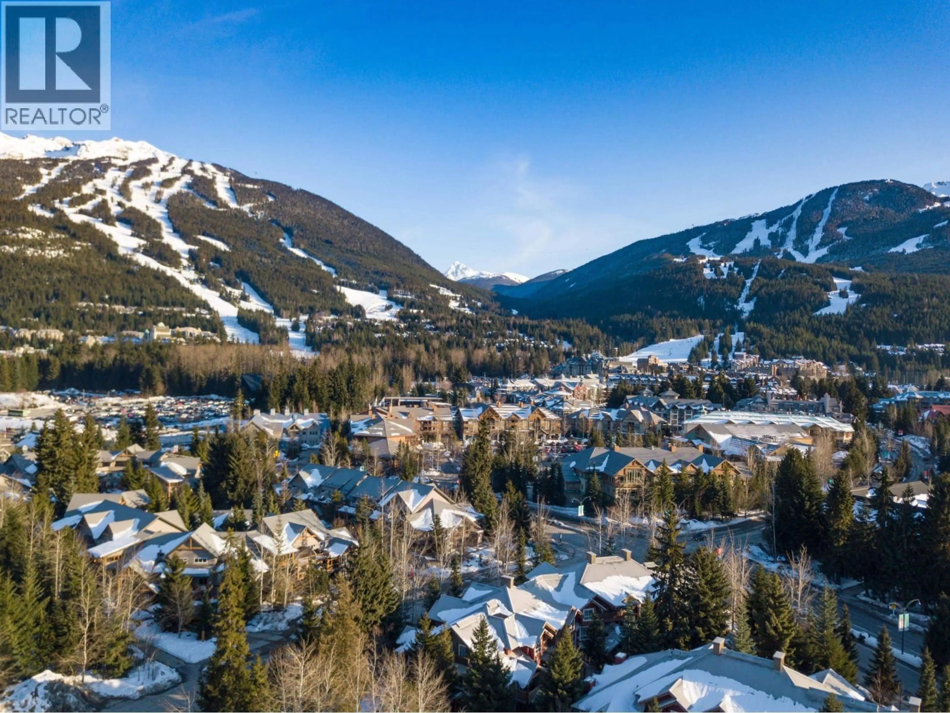 A pic from outside/outdoor area/front of a property/back of a property/a pic from drone, mountain view for 29 - 4385 NORTHLANDS BOULEVARD, Whistler British Columbia V8E1C5