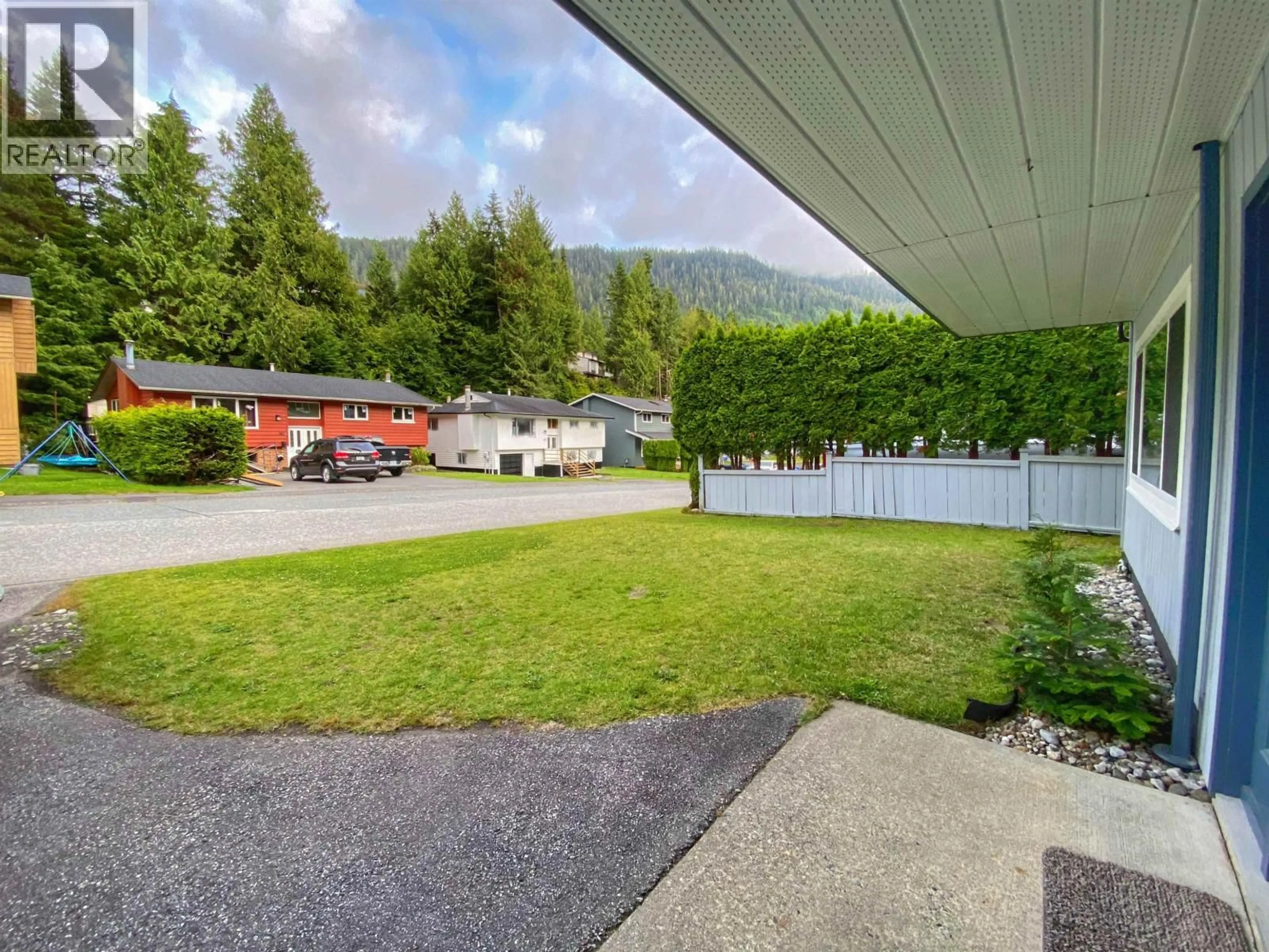 A pic from outside/outdoor area/front of a property/back of a property/a pic from drone, mountain view for 1824 KOOTENAY AVENUE, Prince Rupert British Columbia V8J4B2