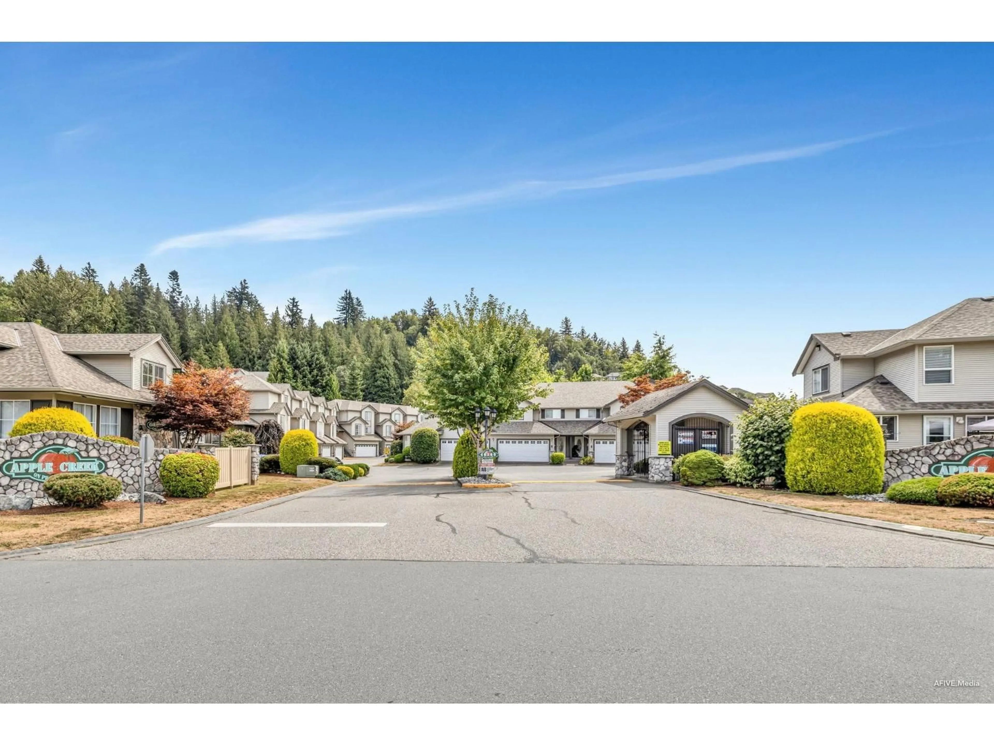 A pic from outside/outdoor area/front of a property/back of a property/a pic from drone, mountain view for 101 - 46360 VALLEYVIEW ROAD, Chilliwack British Columbia V2R5L7