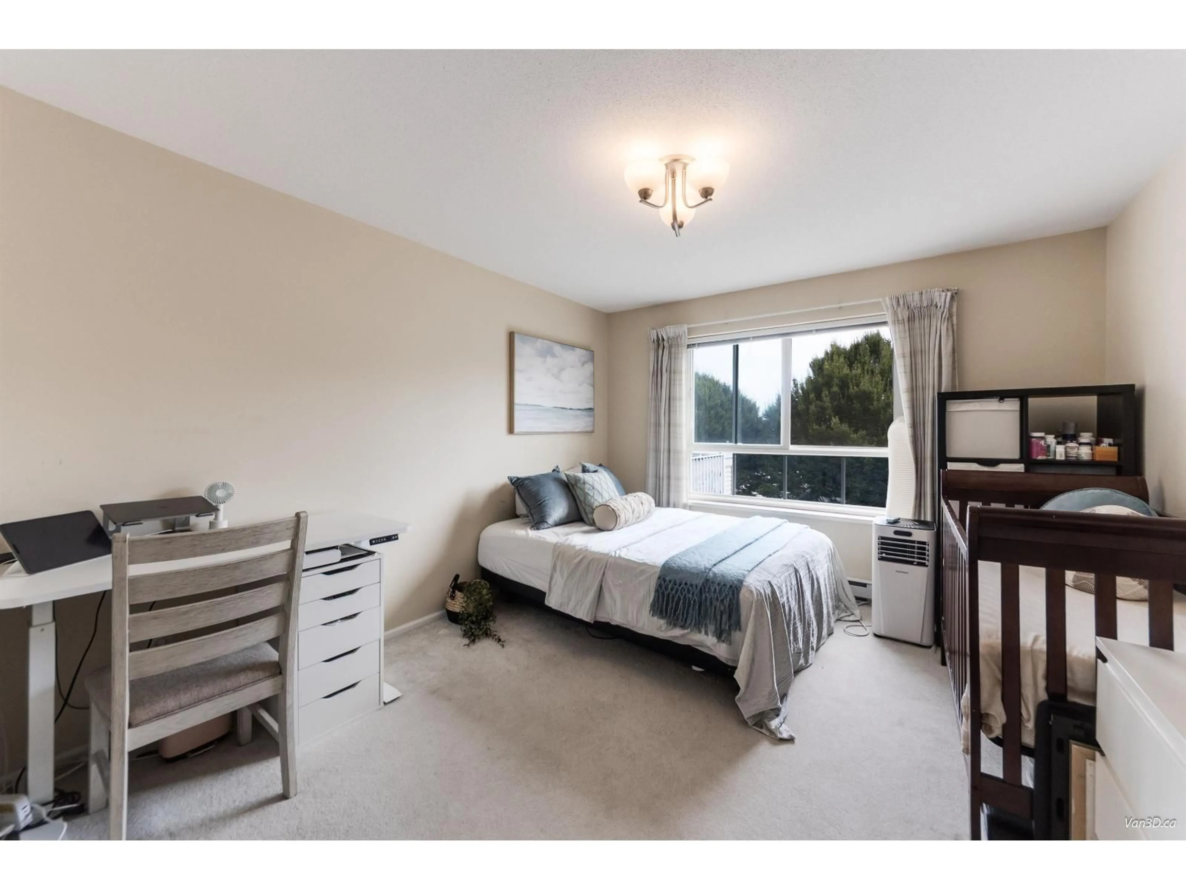 Bedroom with bed, unknown for 318 - 19750 64, Langley British Columbia V2Y2T1