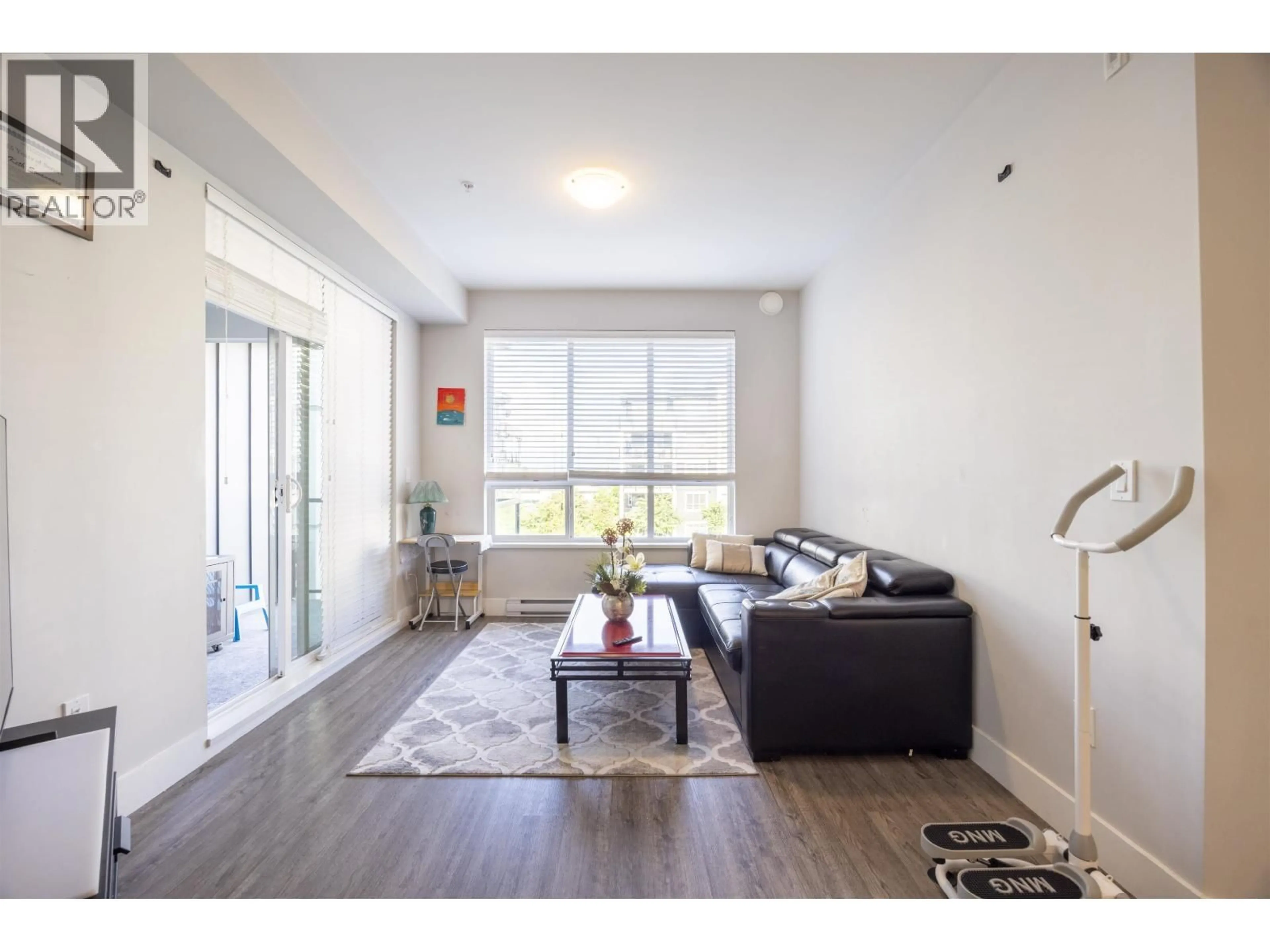 Living room with furniture, wood/laminate floor for 3420 - 2180 KELLY AVENUE, Port Coquitlam British Columbia V3C0S4