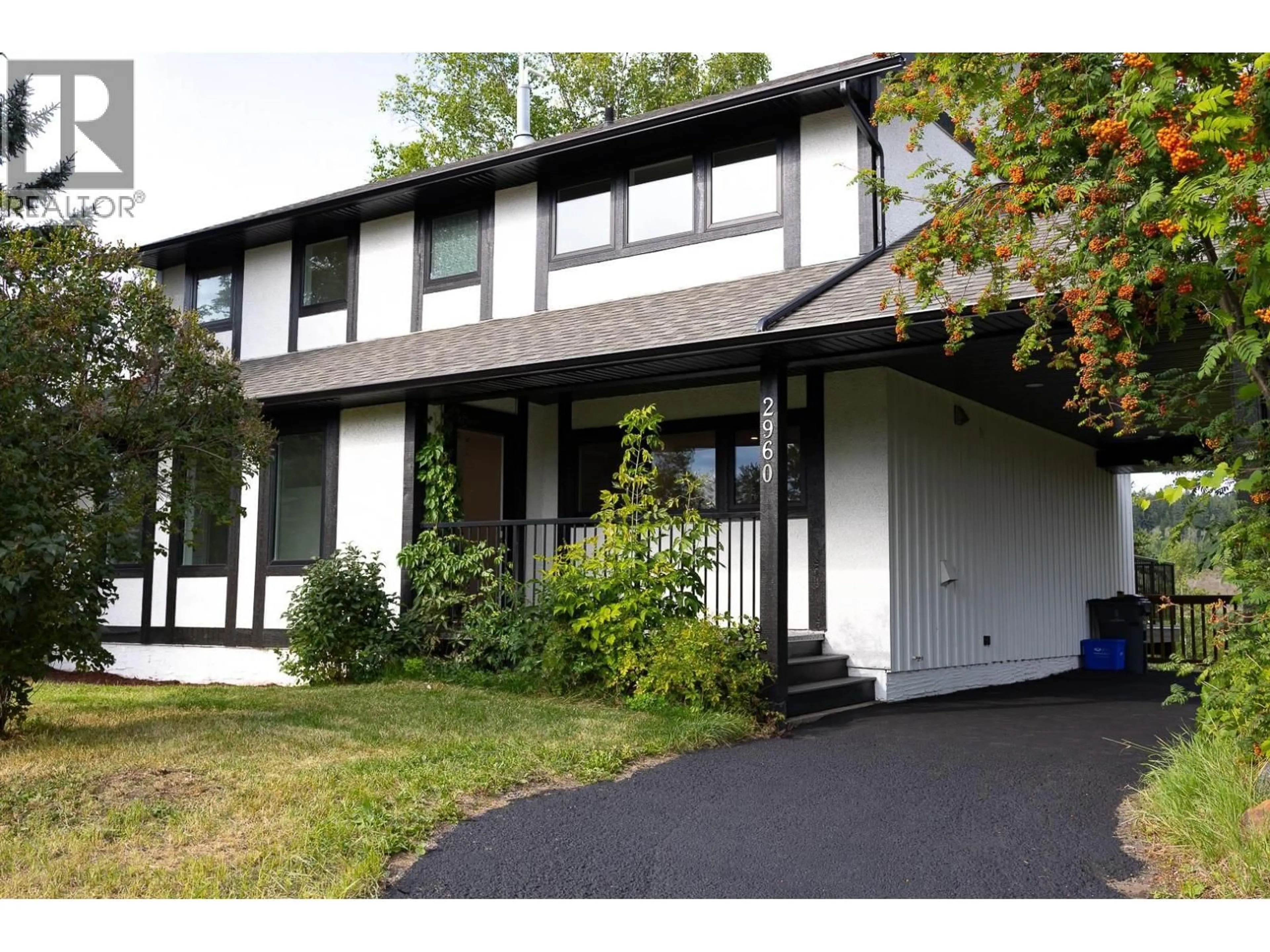 Home with vinyl exterior material, street for 2960 NECHAKO DRIVE, Prince George British Columbia V2M3A8