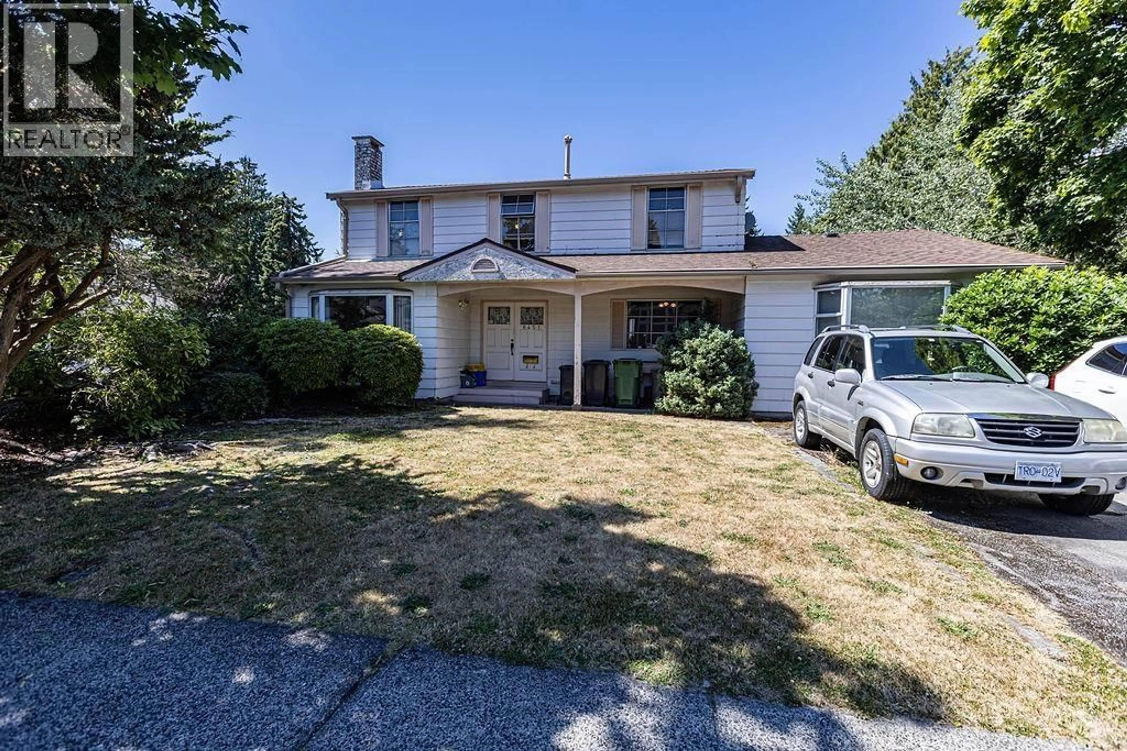 A pic from outside/outdoor area/front of a property/back of a property/a pic from drone, street for 6451 CAMSELL CRESCENT, Richmond British Columbia V7C2M5