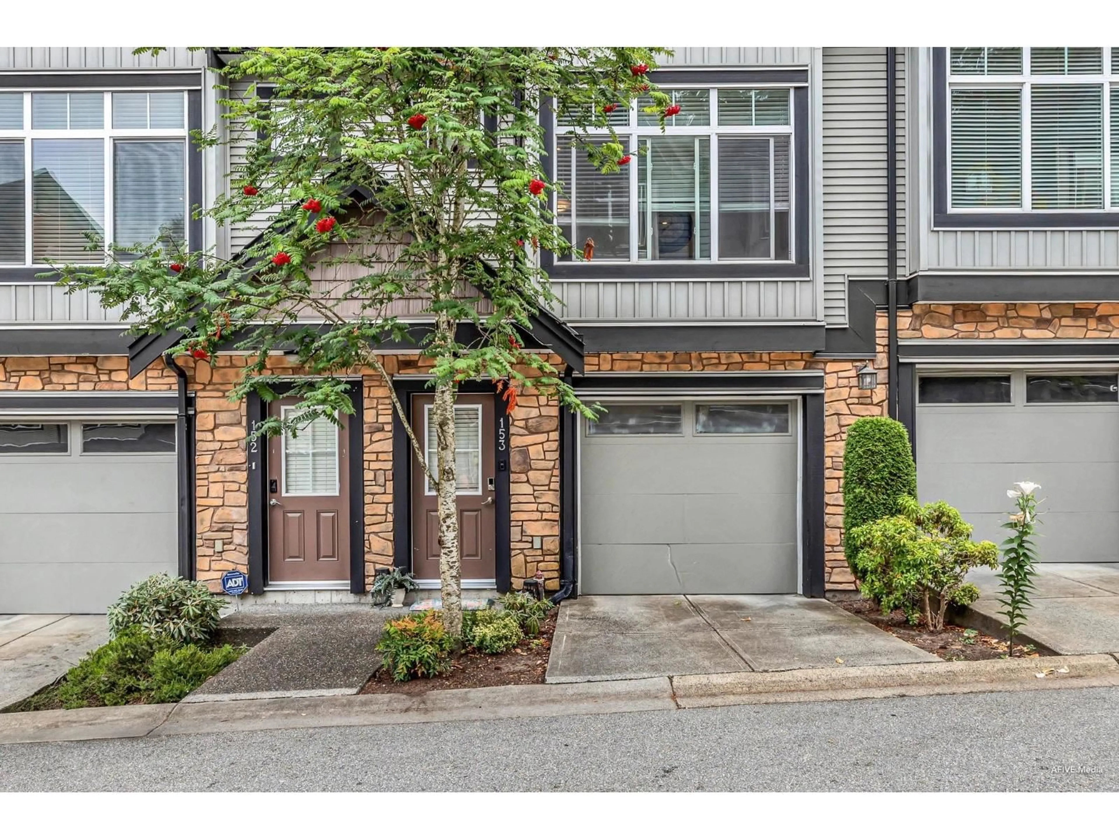 Home with brick exterior material, street for 153 - 6299 144, Surrey British Columbia V3X1A2
