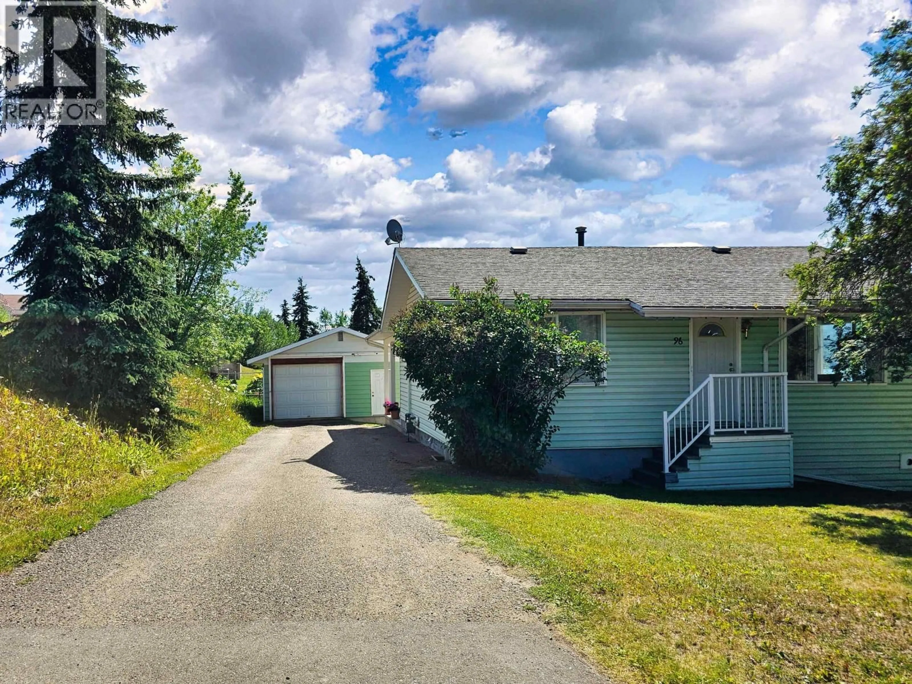 A pic from outside/outdoor area/front of a property/back of a property/a pic from drone, street for 96 5TH AVENUE, Burns Lake British Columbia V0J1E0