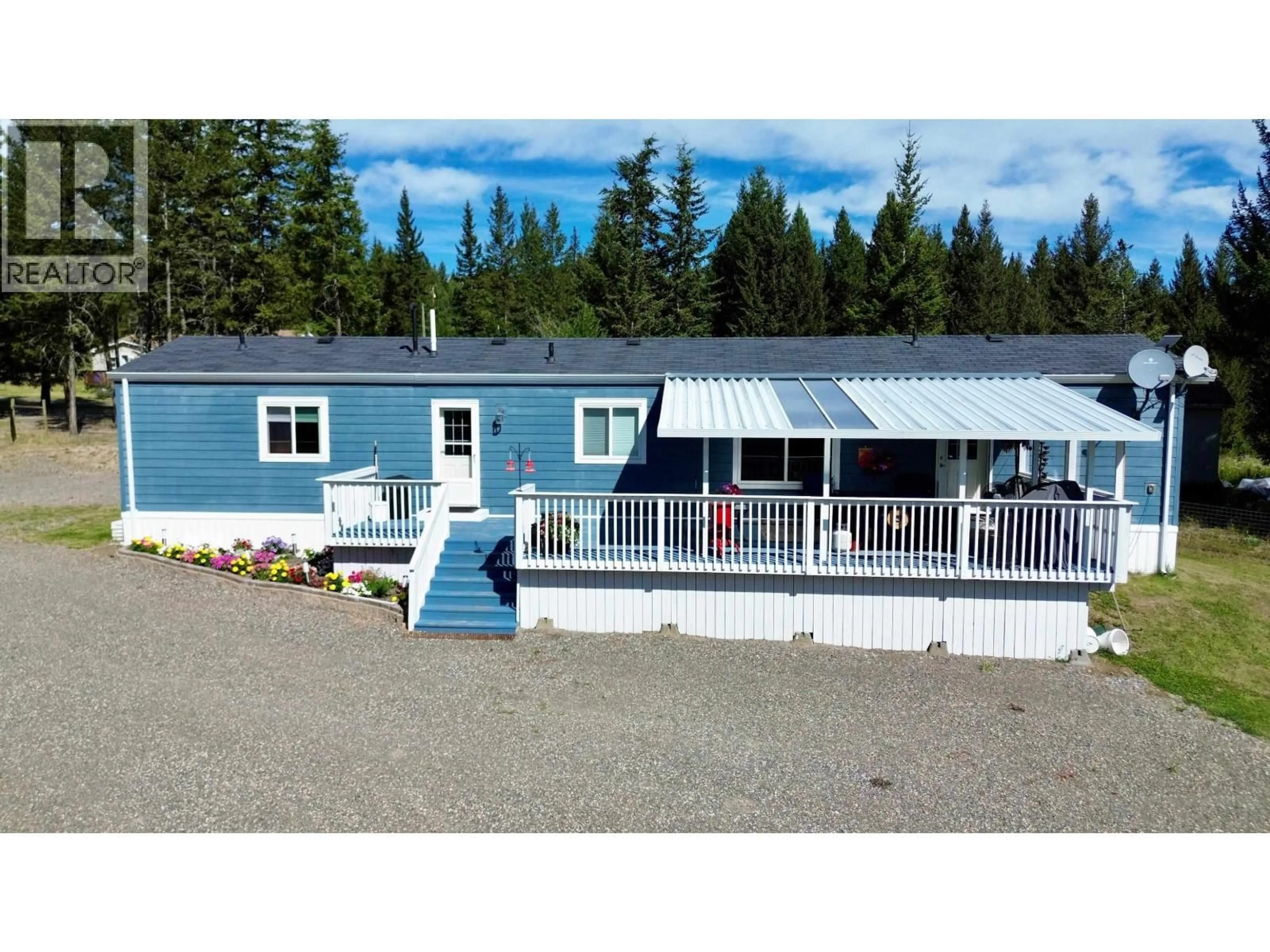 Home with vinyl exterior material, unknown for 5581 BIRCHWOOD ROAD, 100 Mile House British Columbia V0K2E0