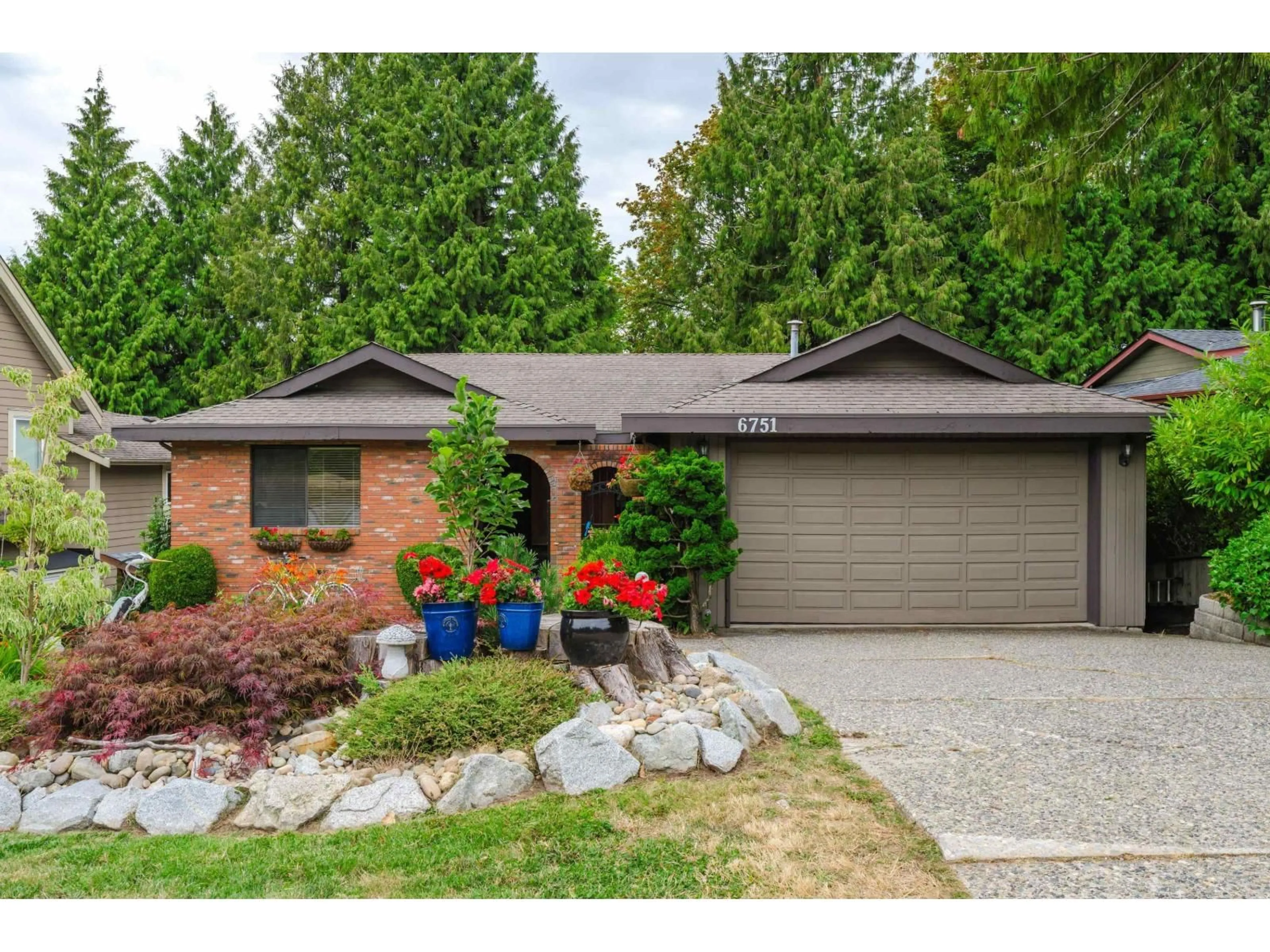 Home with brick exterior material, street for 6751 WESTVIEW, Delta British Columbia V4E2L7
