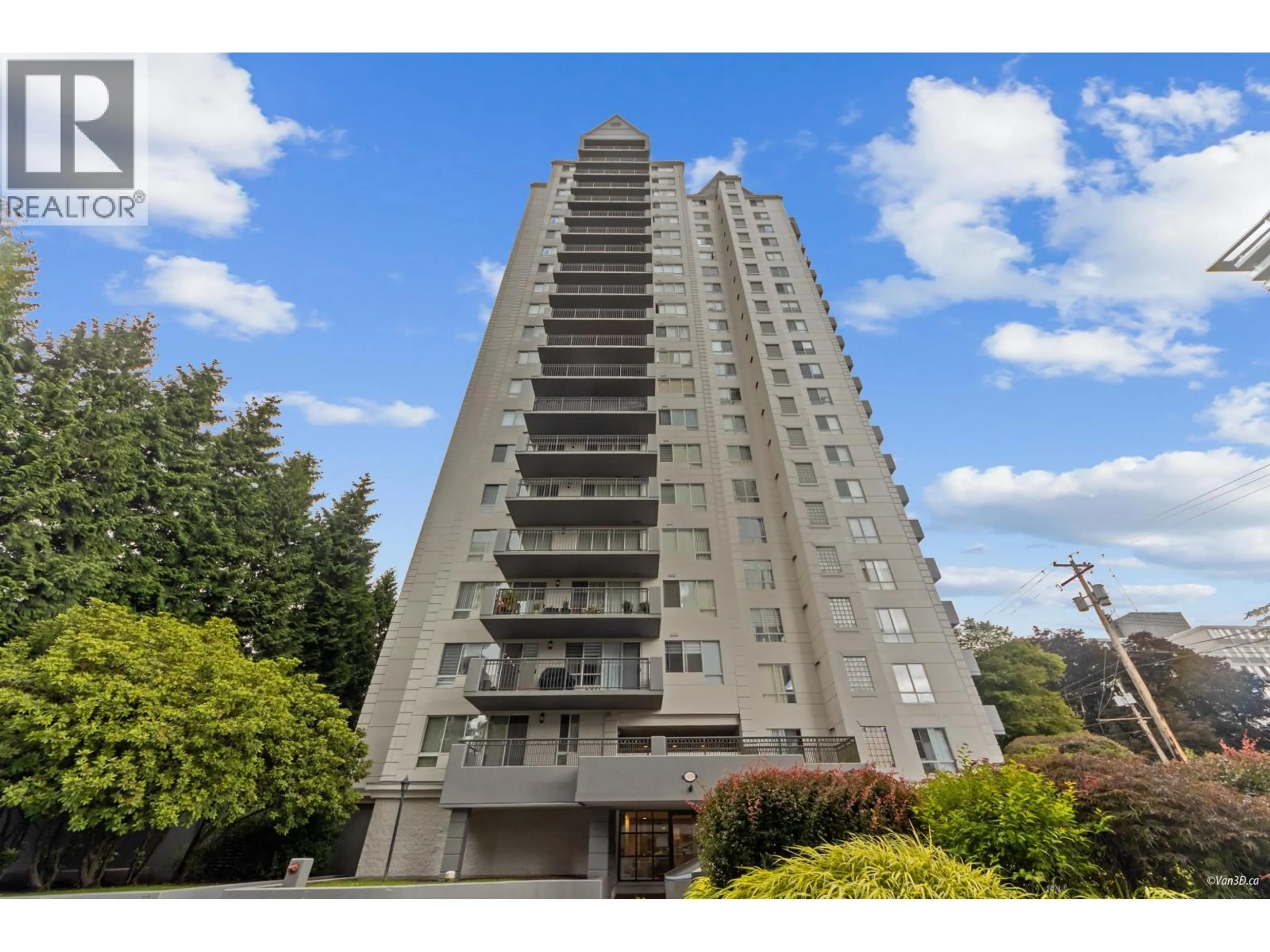 A pic from outside/outdoor area/front of a property/back of a property/a pic from drone, unknown for 1404 - 555 AUSTIN AVENUE, Coquitlam British Columbia V3K6R8