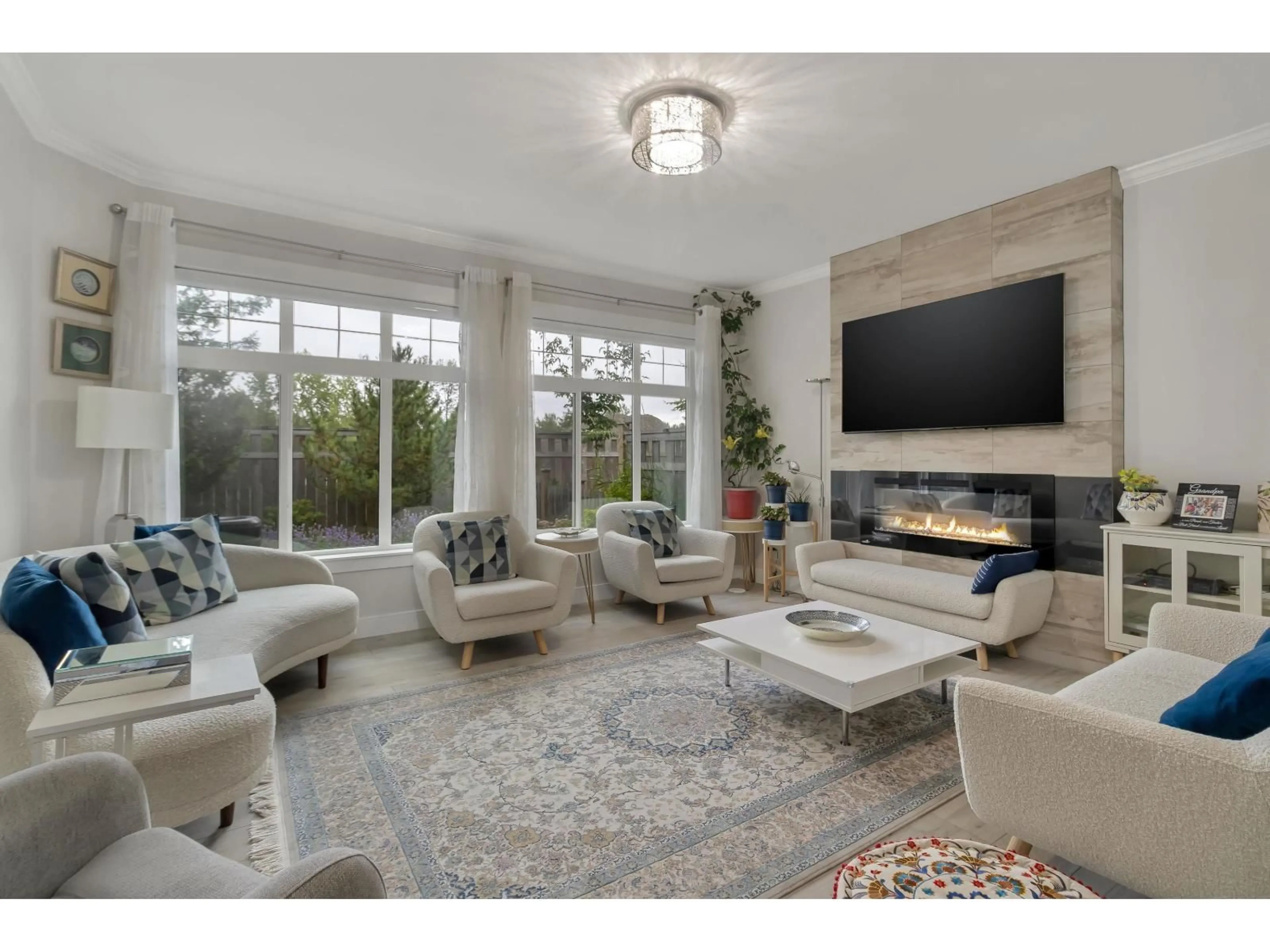 Living room with furniture, unknown for 63 - 17033 FRASER, Surrey British Columbia V4N6V2