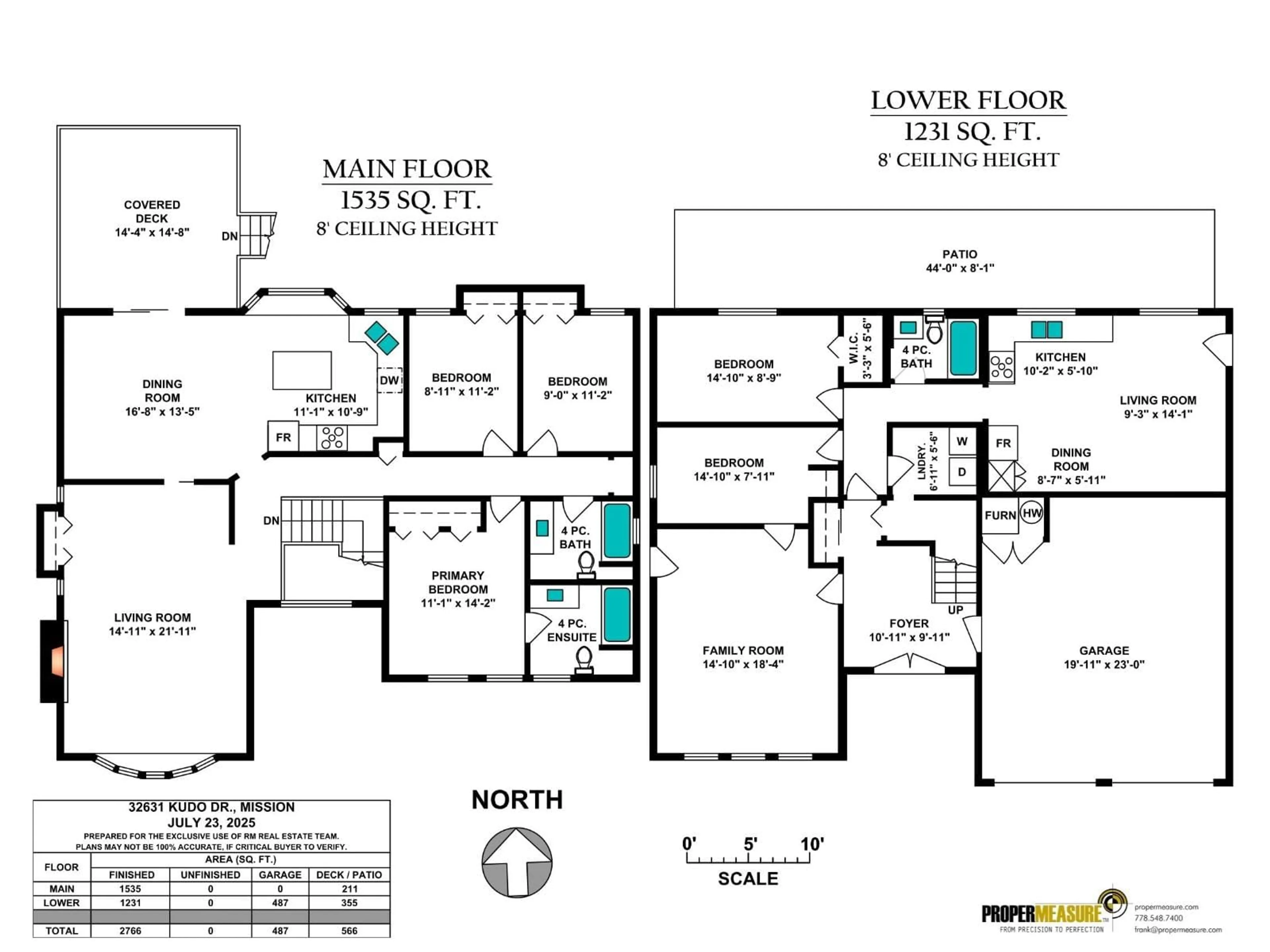 Floor plan for 32631 KUDO, Mission British Columbia V2V6T5