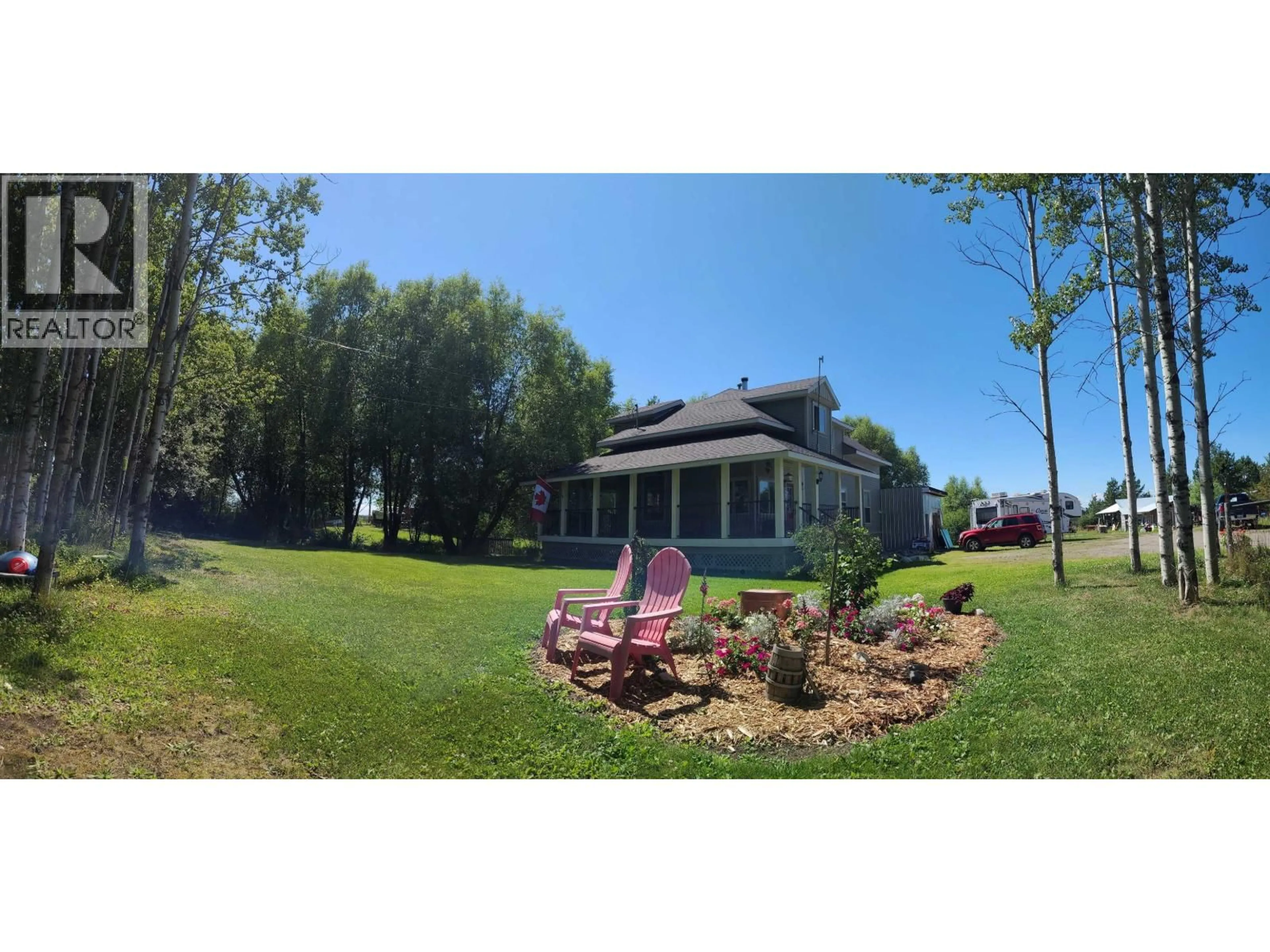 A pic from outside/outdoor area/front of a property/back of a property/a pic from drone, water/lake/river/ocean view for 12165 BUCKHORN LAKE ROAD, Prince George British Columbia V2N6A9