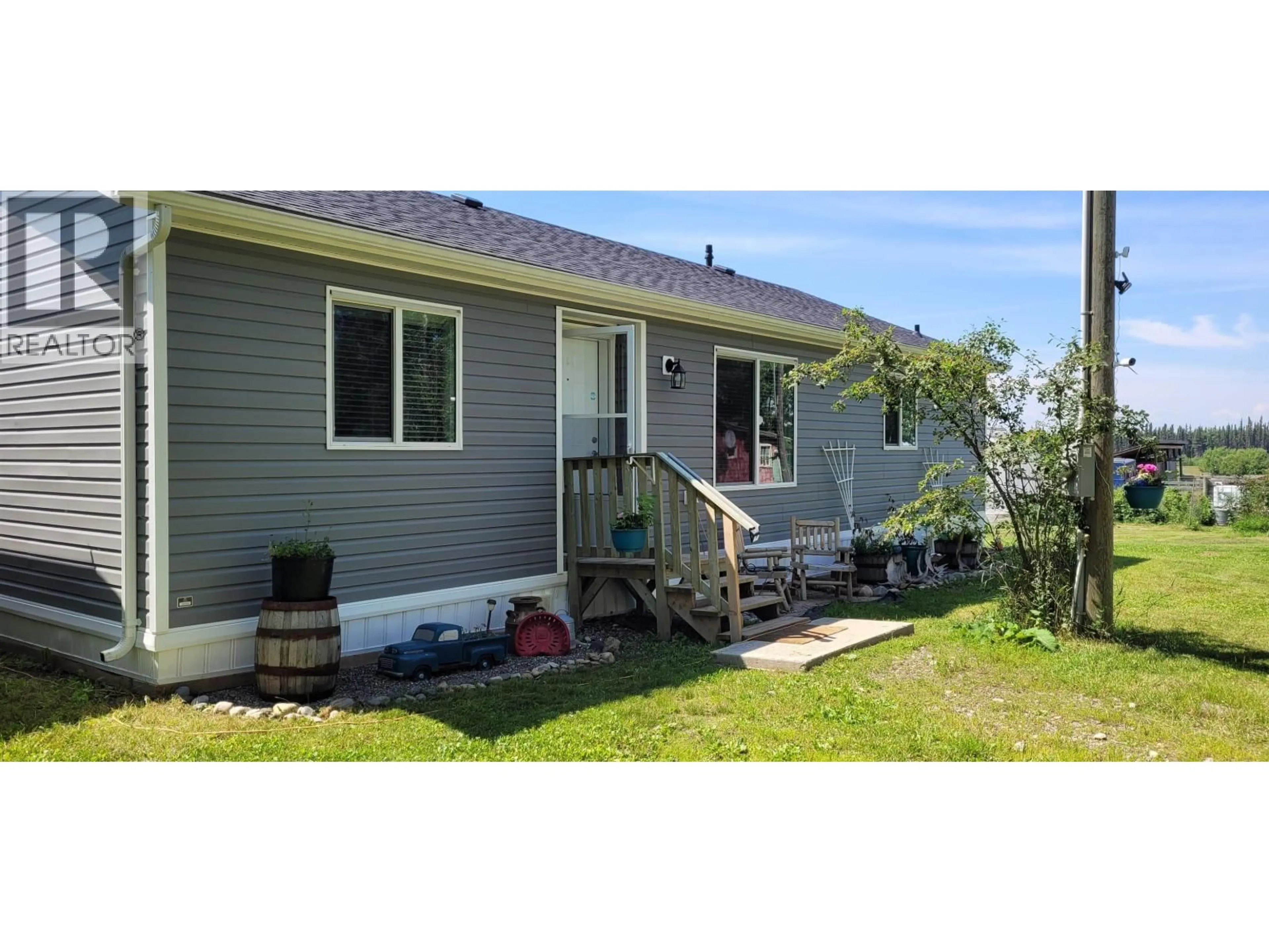 Home with vinyl exterior material, street for 12165 BUCKHORN LAKE ROAD, Prince George British Columbia V2N6A9
