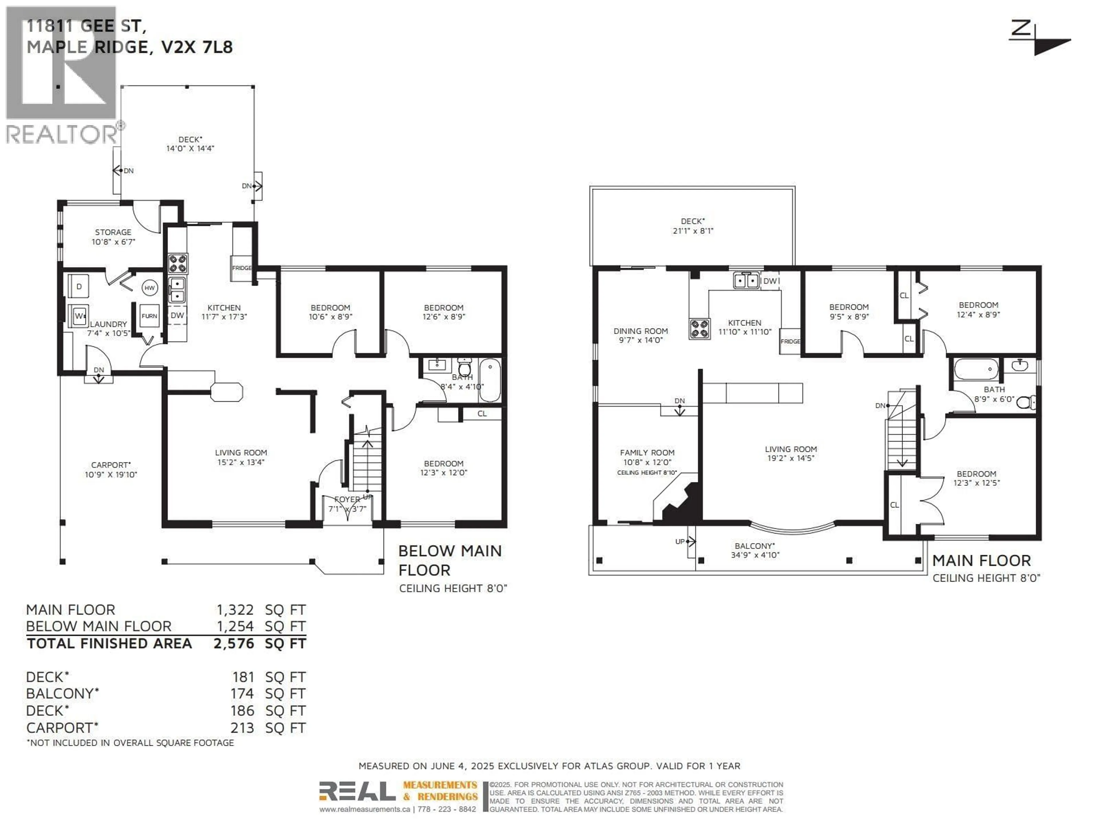 Floor plan for 11811 GEE STREET, Maple Ridge British Columbia V2X7L8