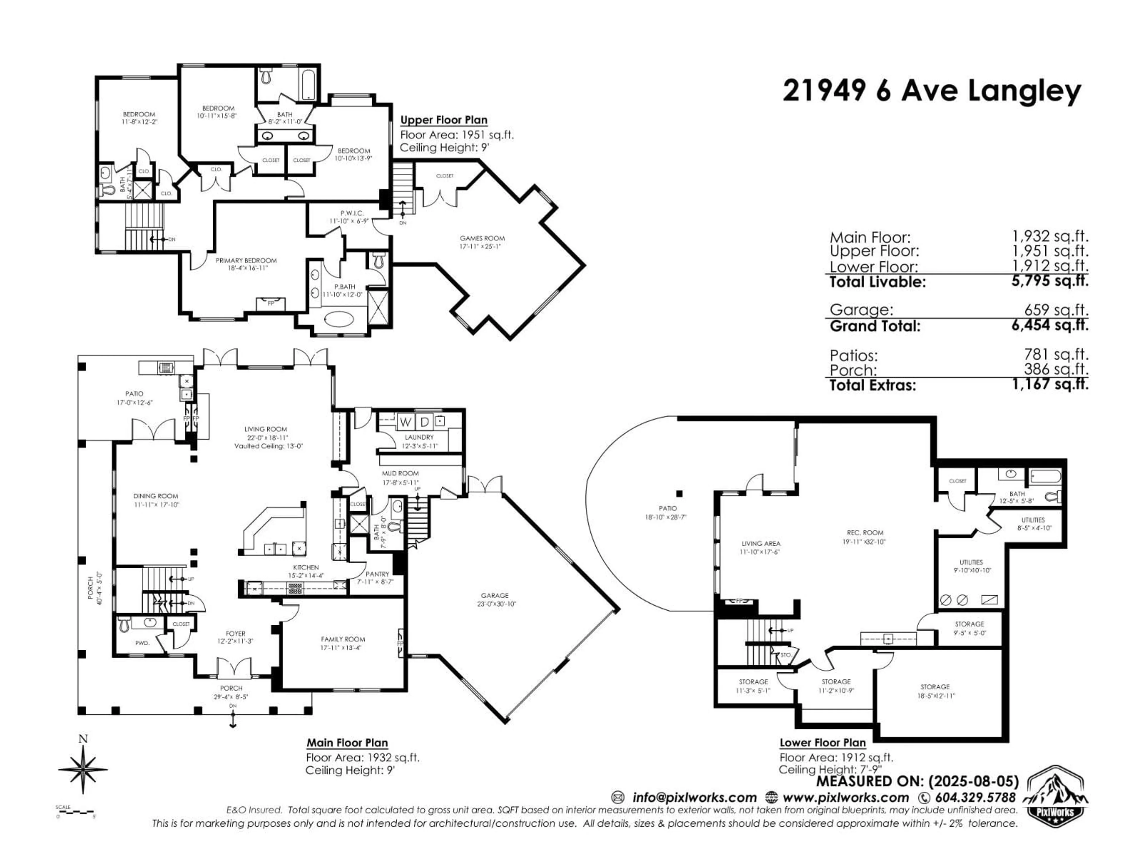Floor plan for 21949 6, Langley British Columbia V2Z1R6