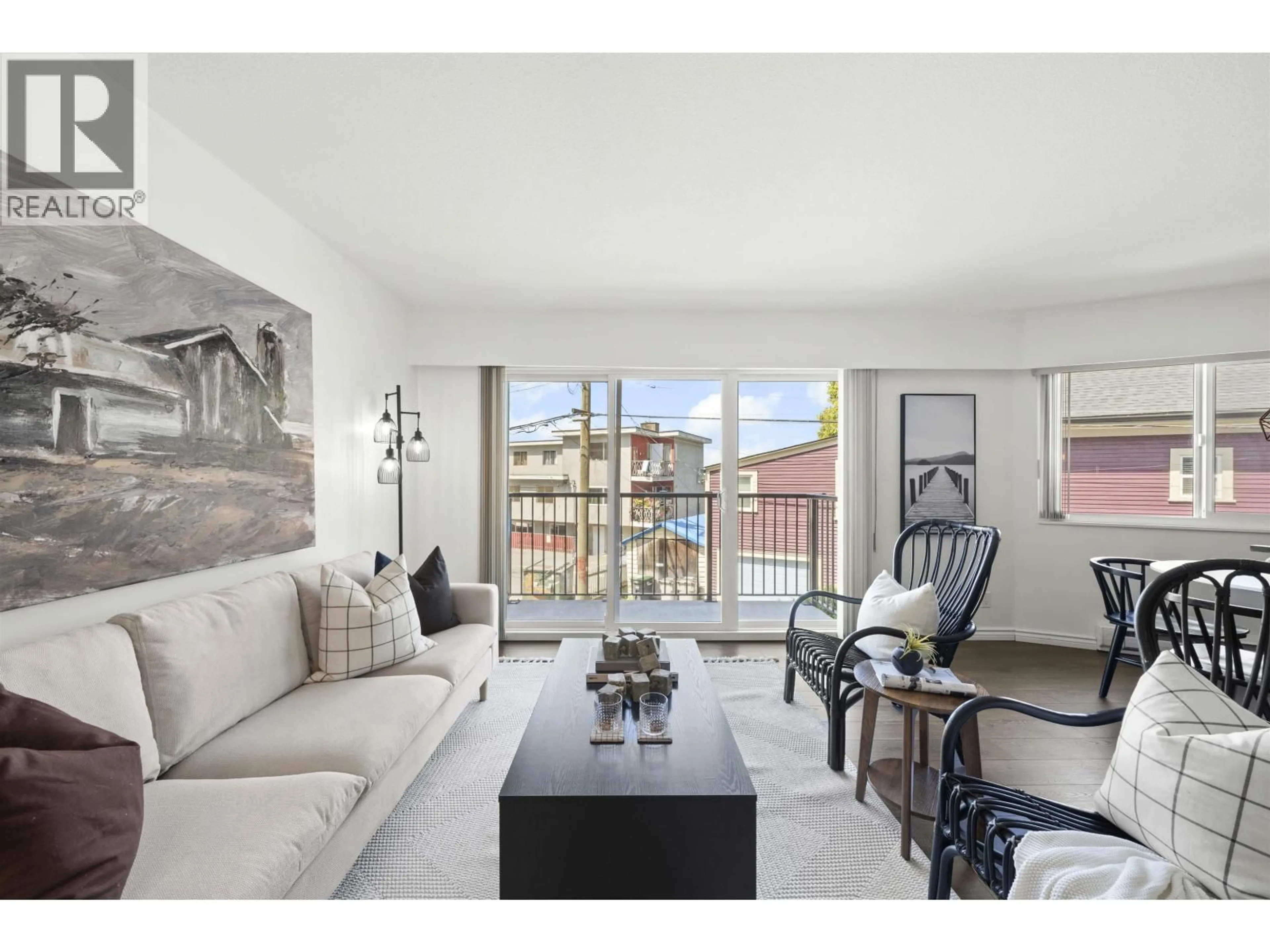 Living room with furniture, unknown for 203 - 2244 MCGILL STREET, Vancouver British Columbia V5L1C4