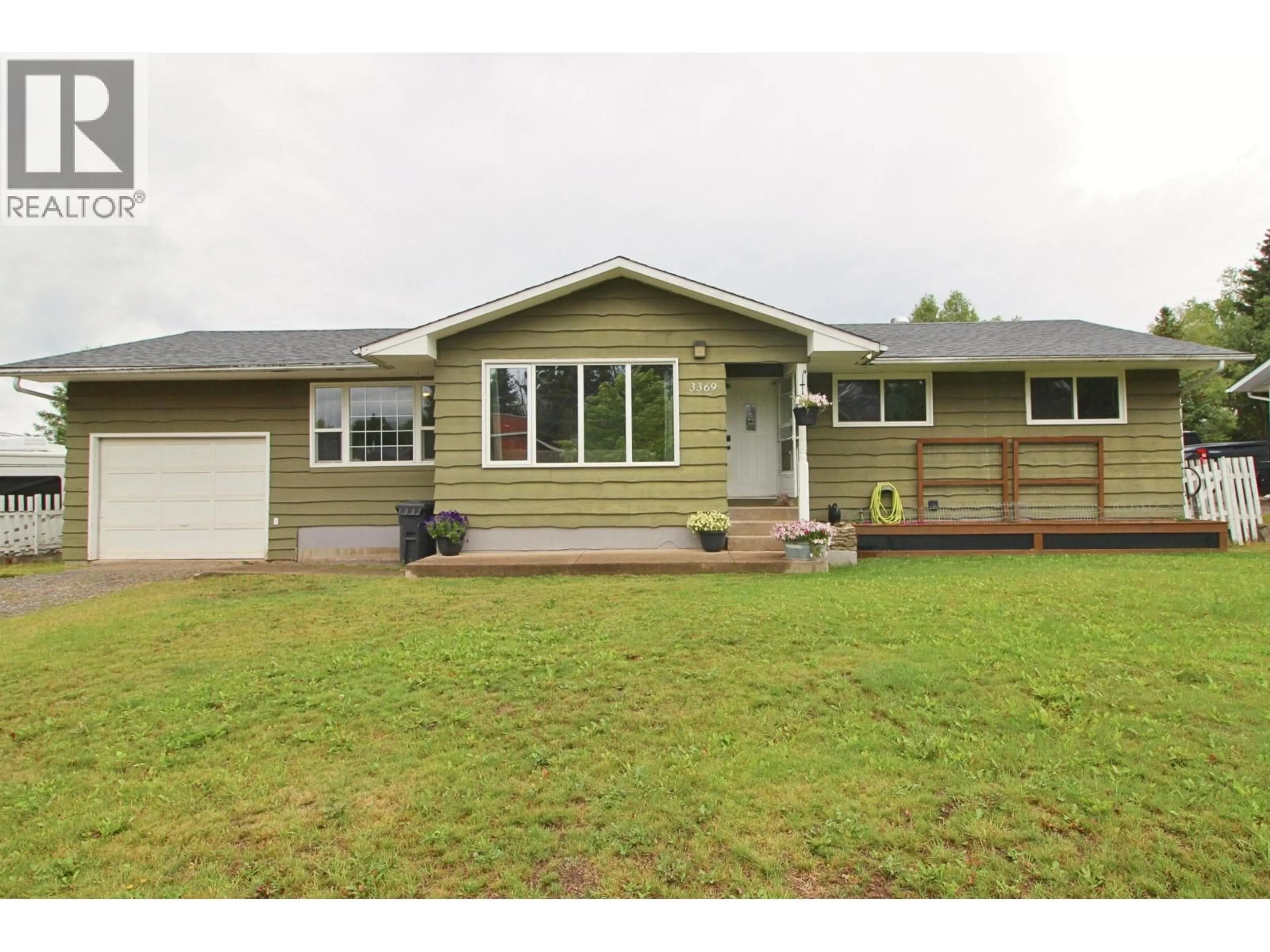 Home with vinyl exterior material, street for 3369 GILLESPIE ROAD, Houston British Columbia V0J1Z0