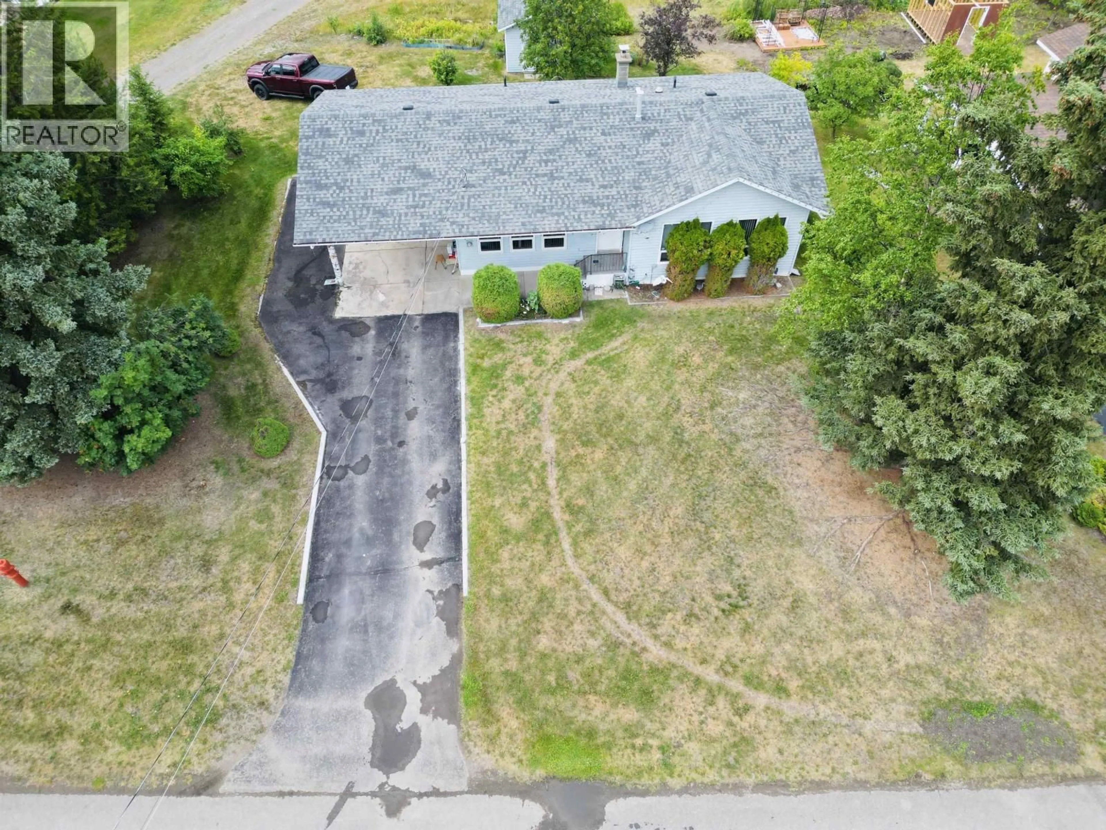 A pic from outside/outdoor area/front of a property/back of a property/a pic from drone, street for 605 5TH AVENUE, Burns Lake British Columbia V0J1E0