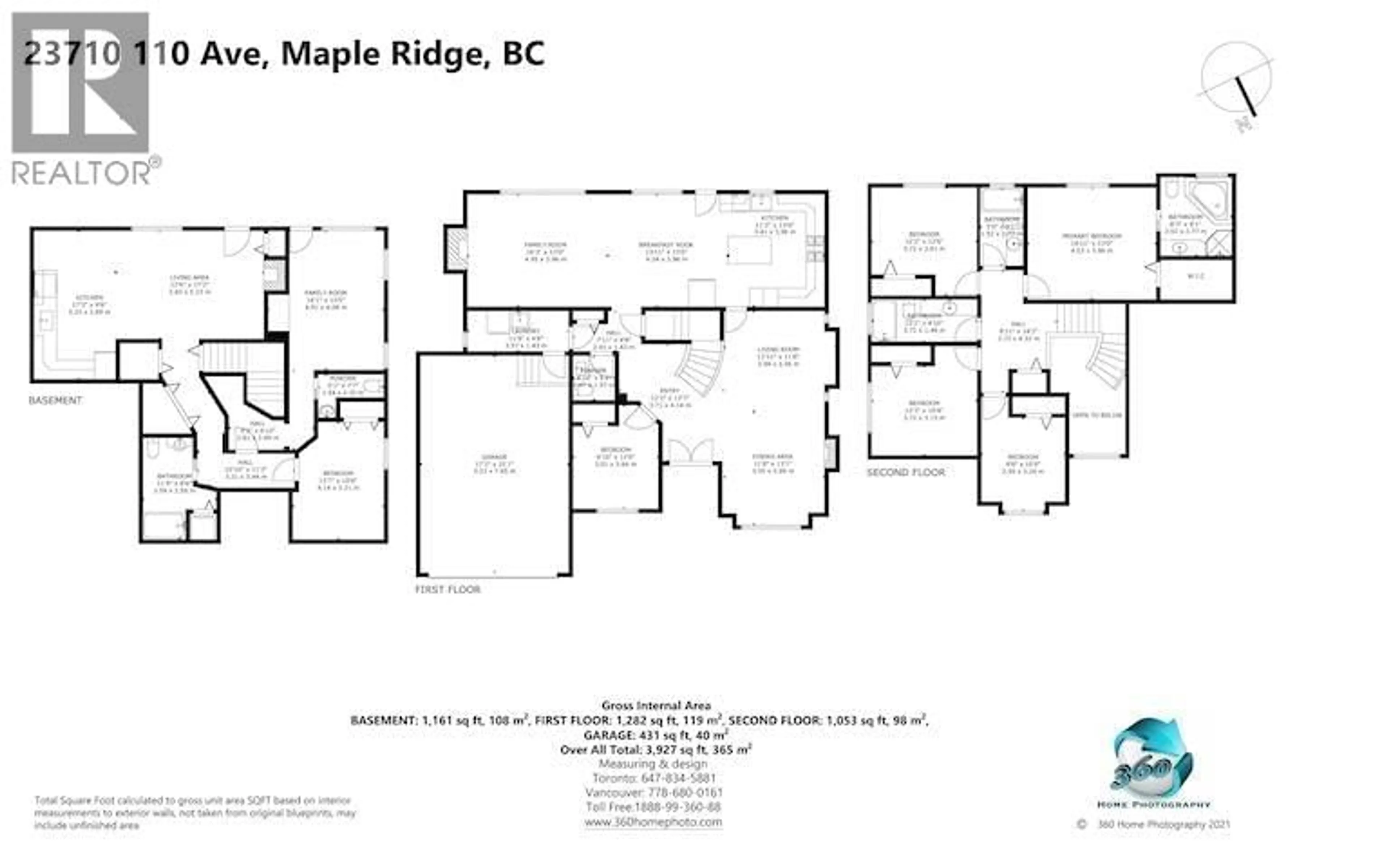 Floor plan for 23710 110 AVENUE, Maple Ridge British Columbia V2W1Z8