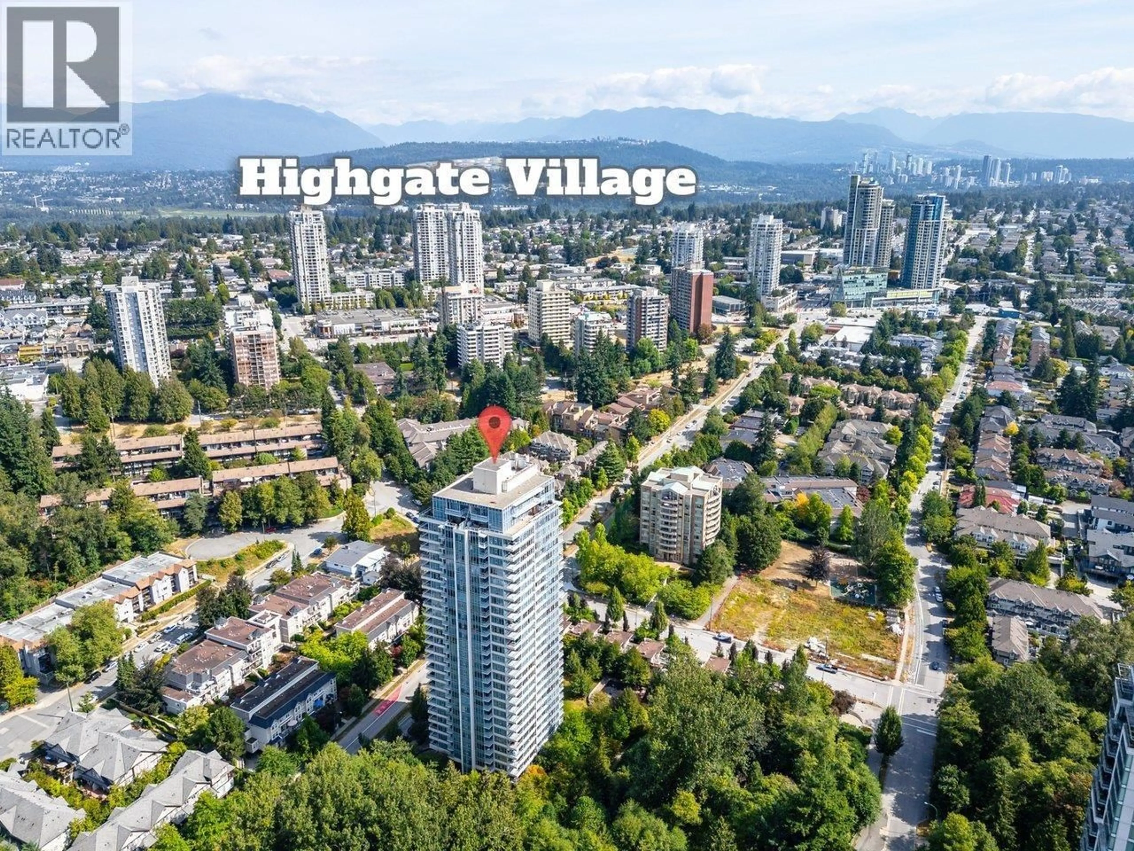 A pic from outside/outdoor area/front of a property/back of a property/a pic from drone, city buildings view from balcony for 1902 - 7090 EDMONDS STREET, Burnaby British Columbia V3N0C6