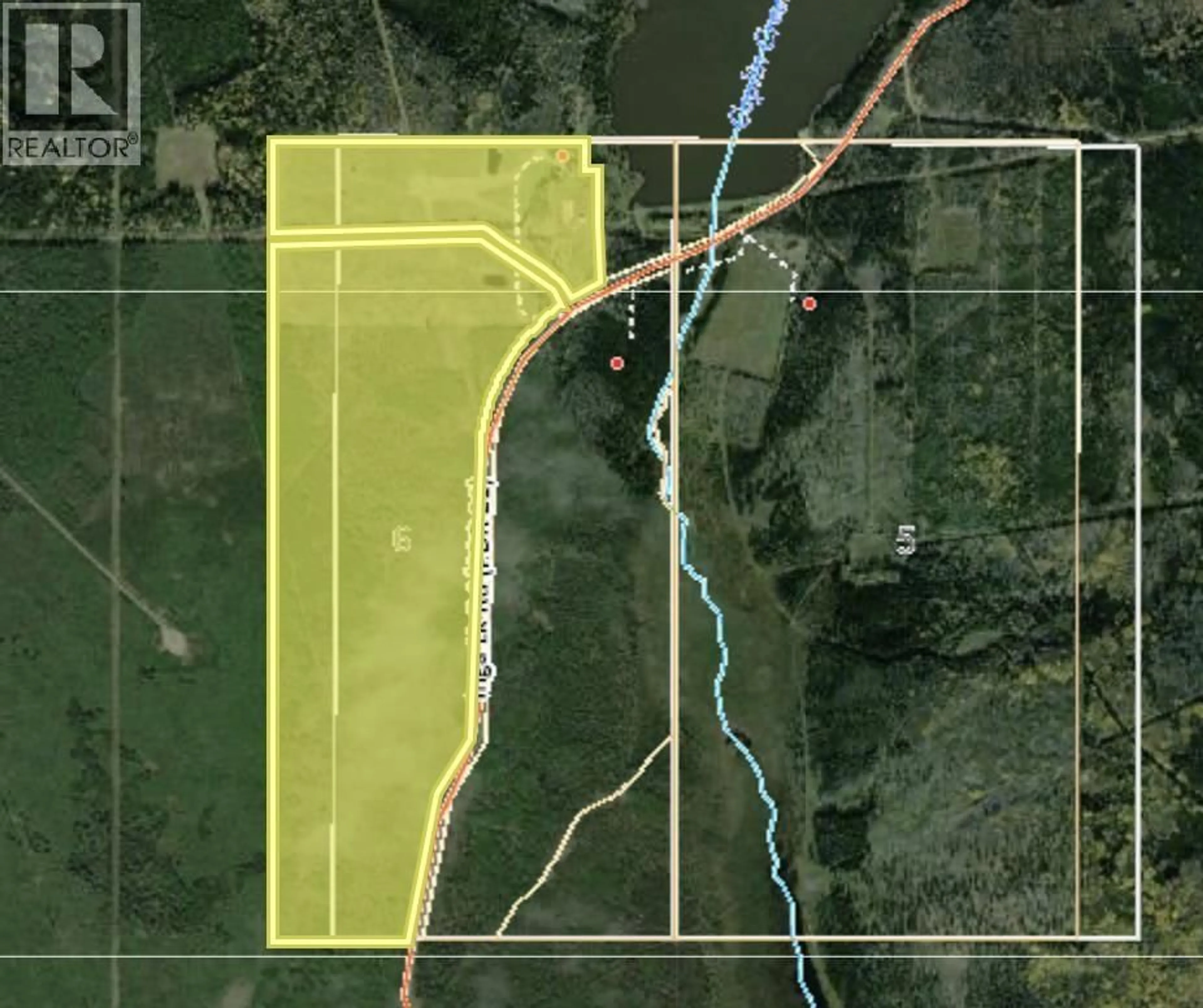 Picture of a map for 17530 INGA LAKE ROAD, Fort St. John British Columbia V0C1Y0