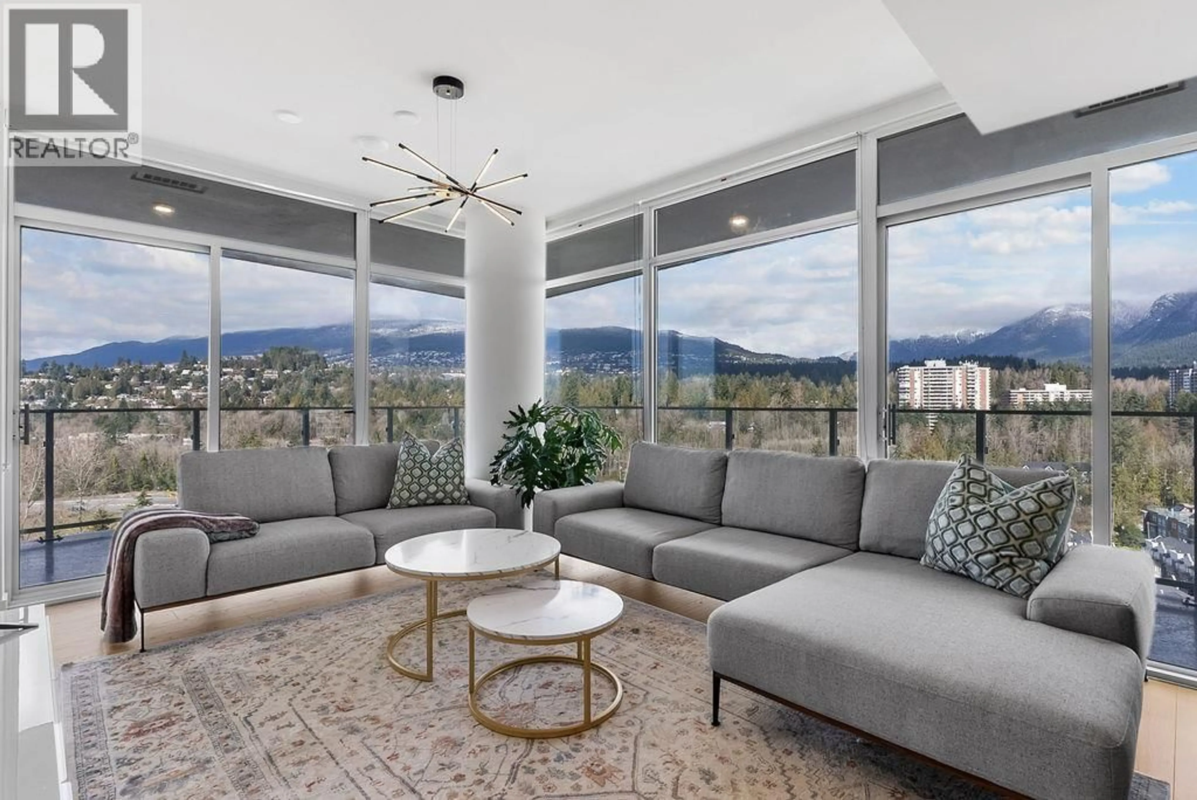 Living room with furniture, unknown for 1408 - 200 KLAHANIE COURT, West Vancouver British Columbia V7P0E4