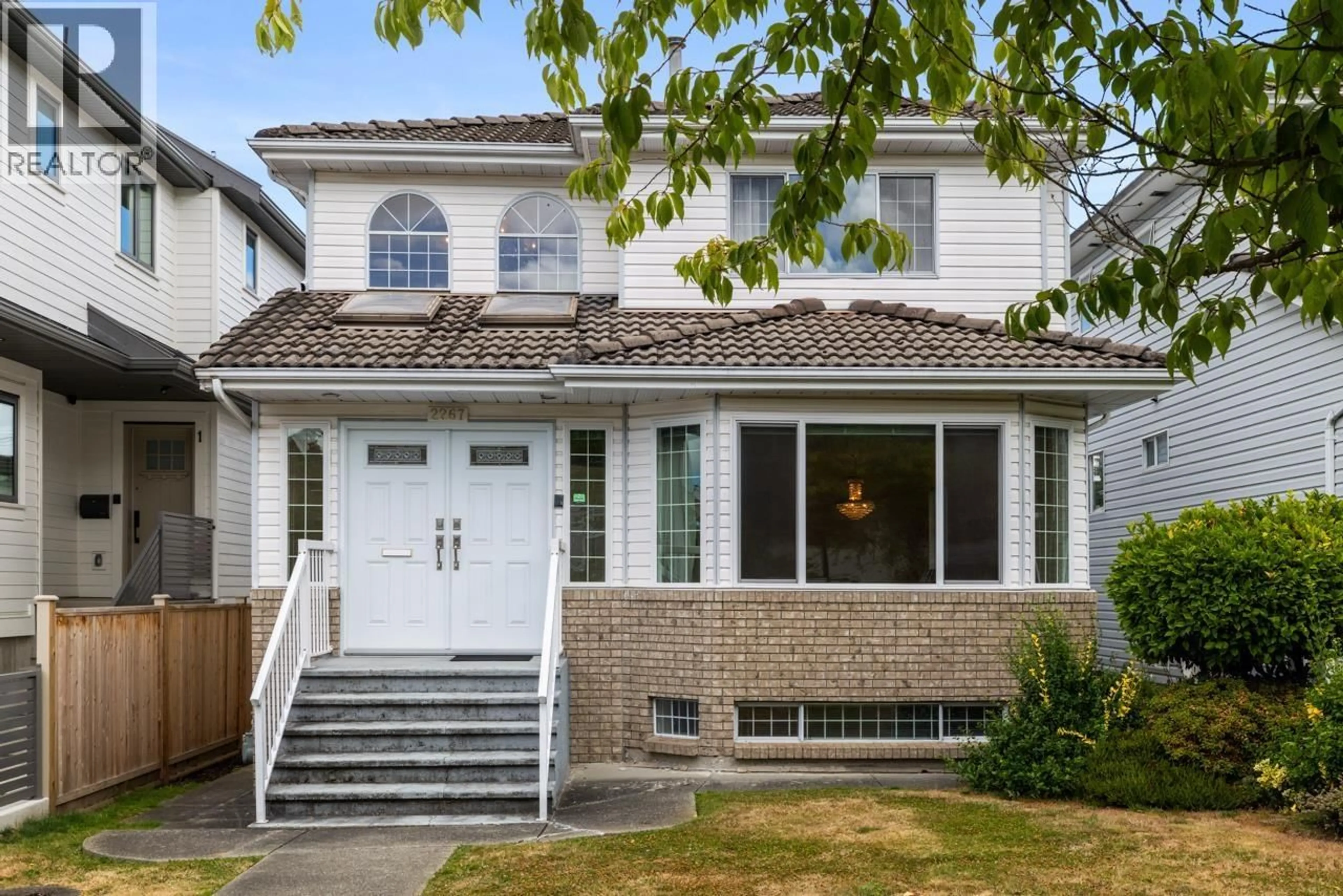 Home with vinyl exterior material, street for 2267 35TH AVENUE, Vancouver British Columbia V5P1C1