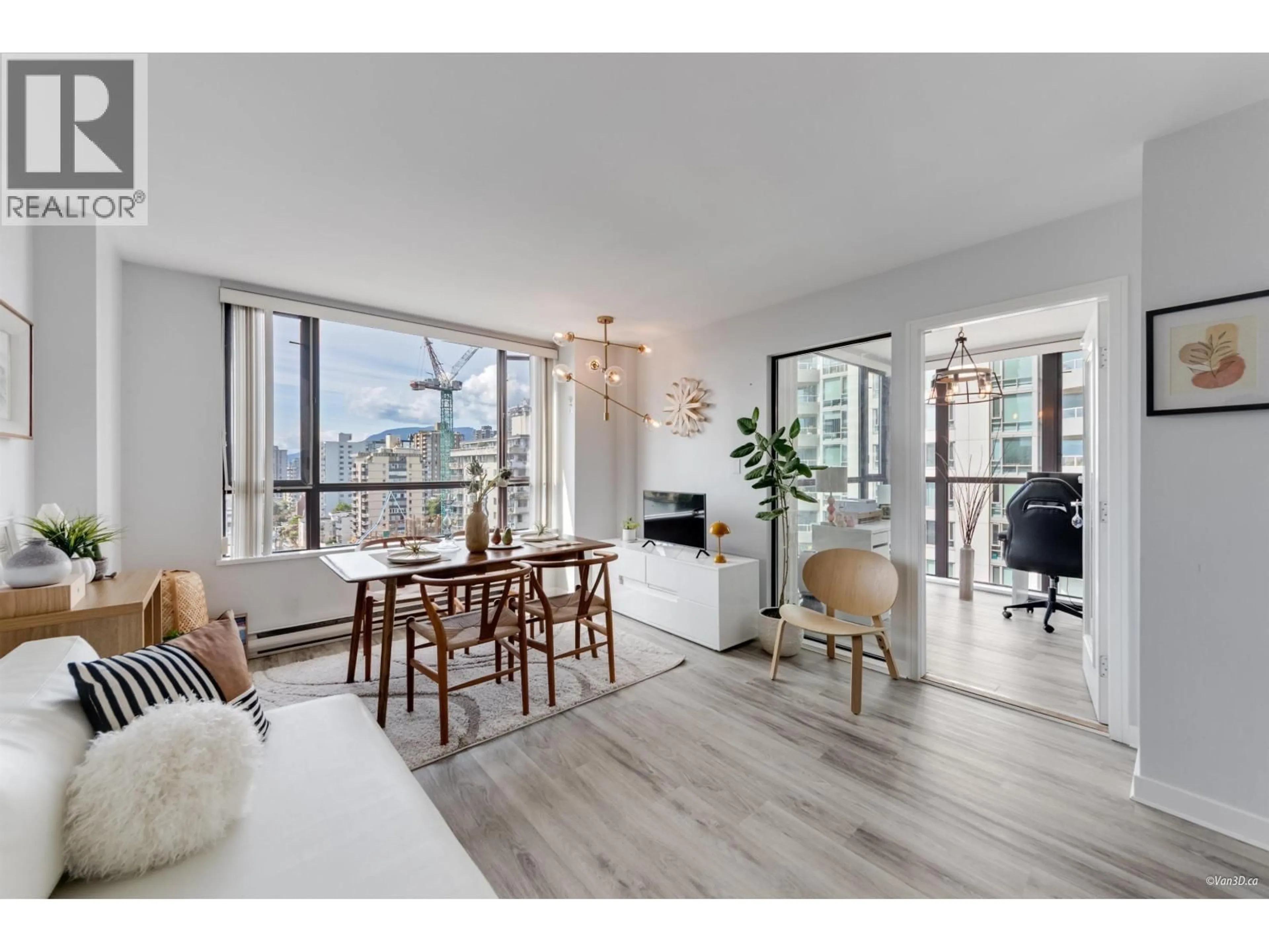 Living room with furniture, unknown for 1406 - 1003 PACIFIC STREET, Vancouver British Columbia V6E4P2