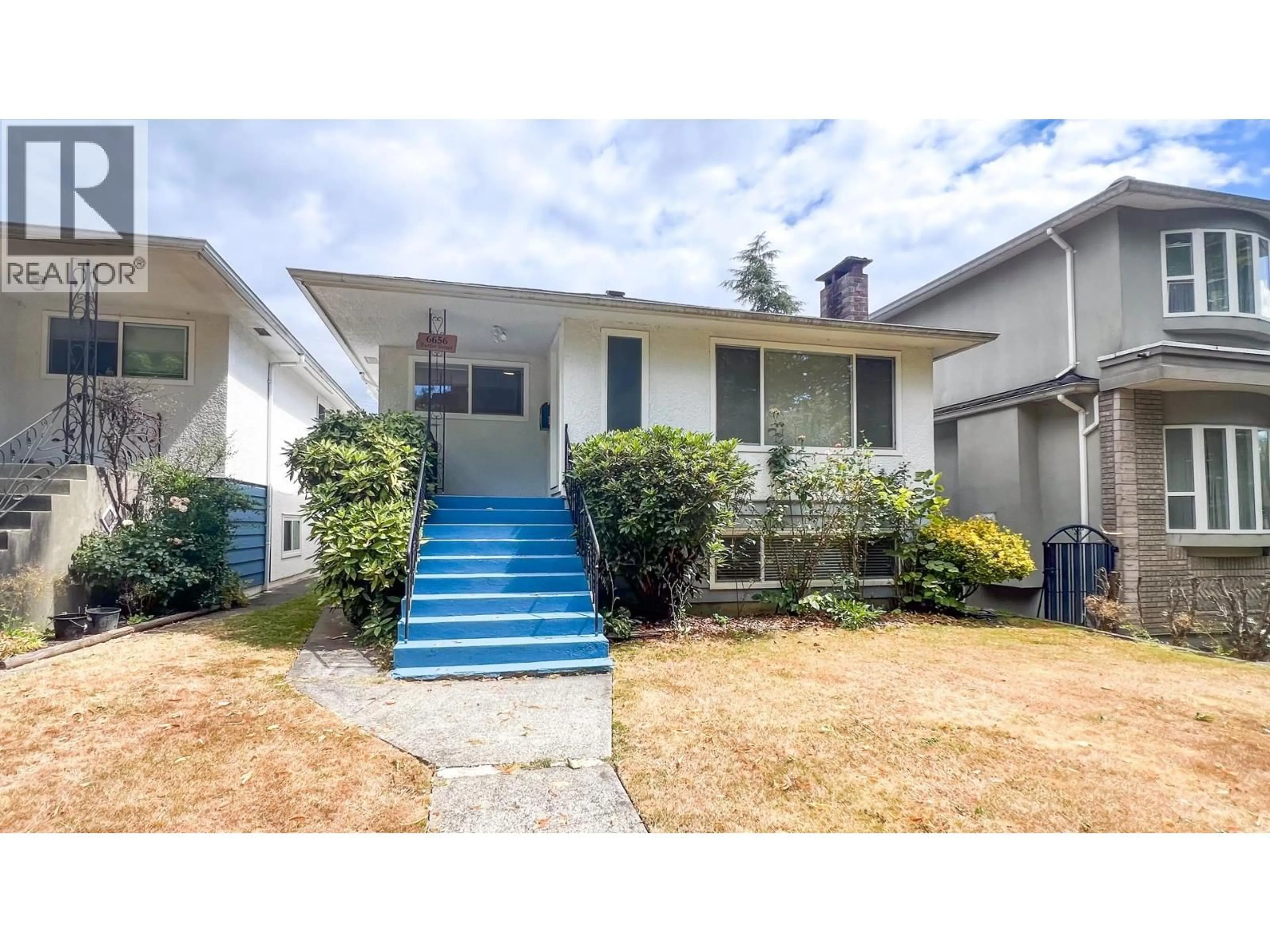Home with vinyl exterior material, street for 6656 BUTLER STREET, Vancouver British Columbia V5S3K9