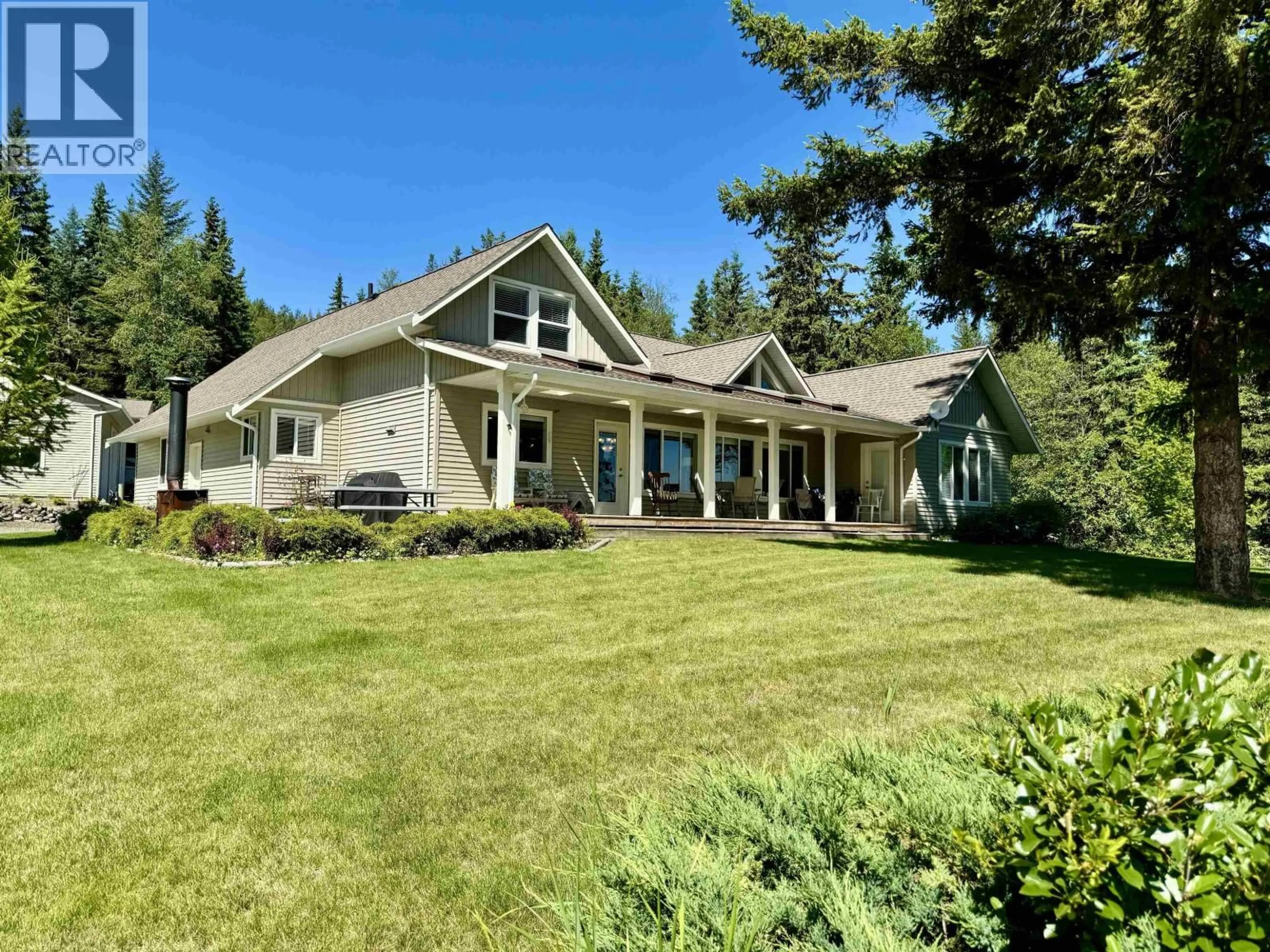 Home with vinyl exterior material, mountain view for 4143 BLUEBIRD ROAD, Canim Lake British Columbia V0K1J0
