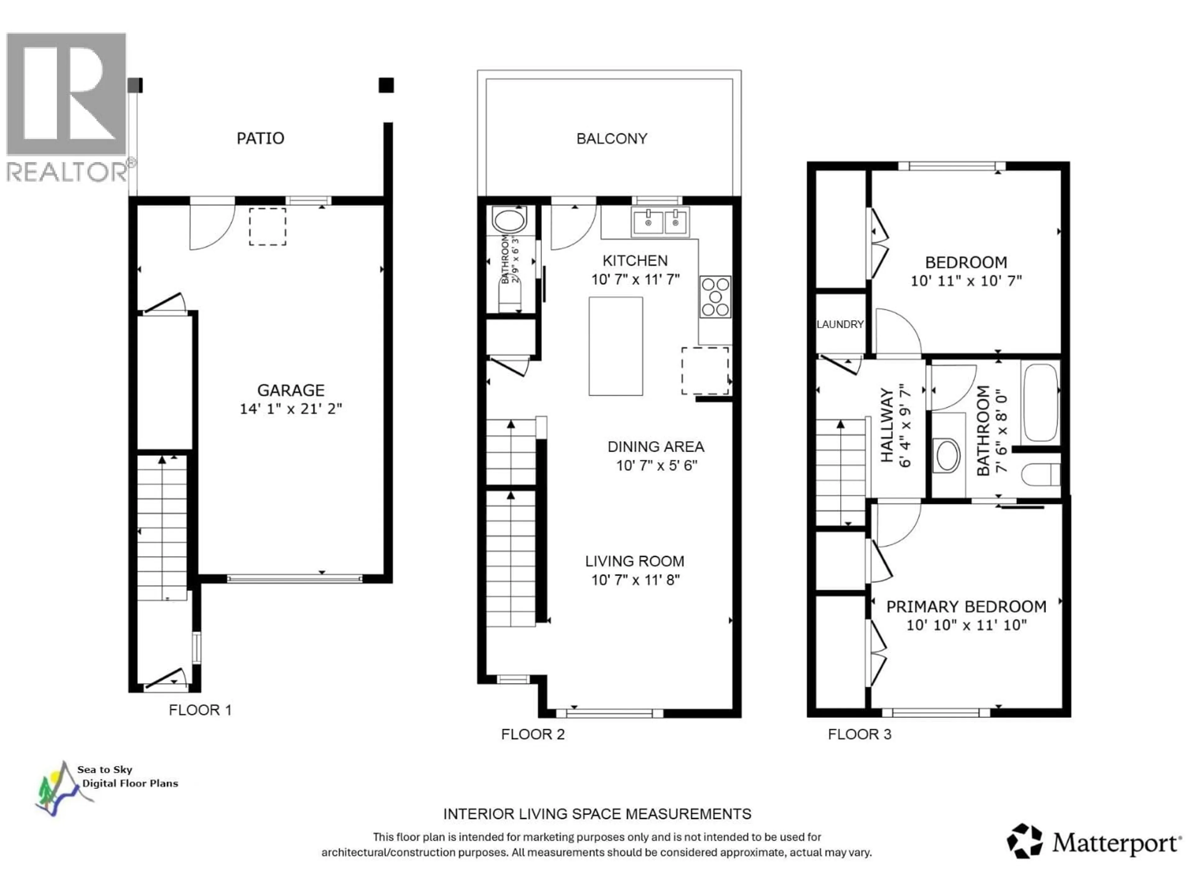 Floor plan for 4 - 38684 BUCKLEY AVENUE, Squamish British Columbia V8B0M4